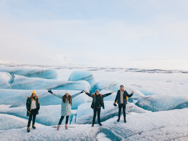 tourist-on-a-glacier-hike