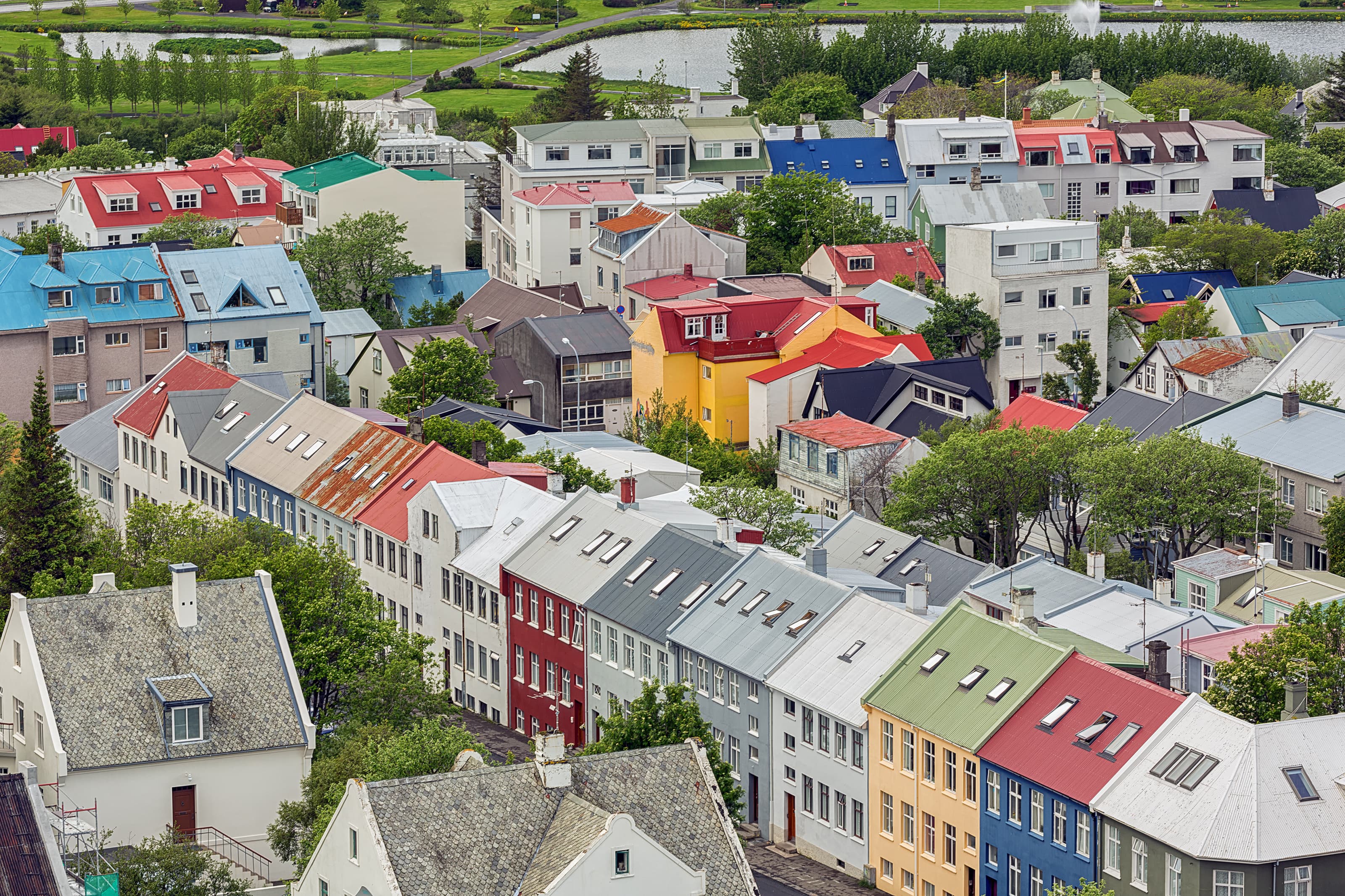 City of Reykjavik, Iceland.