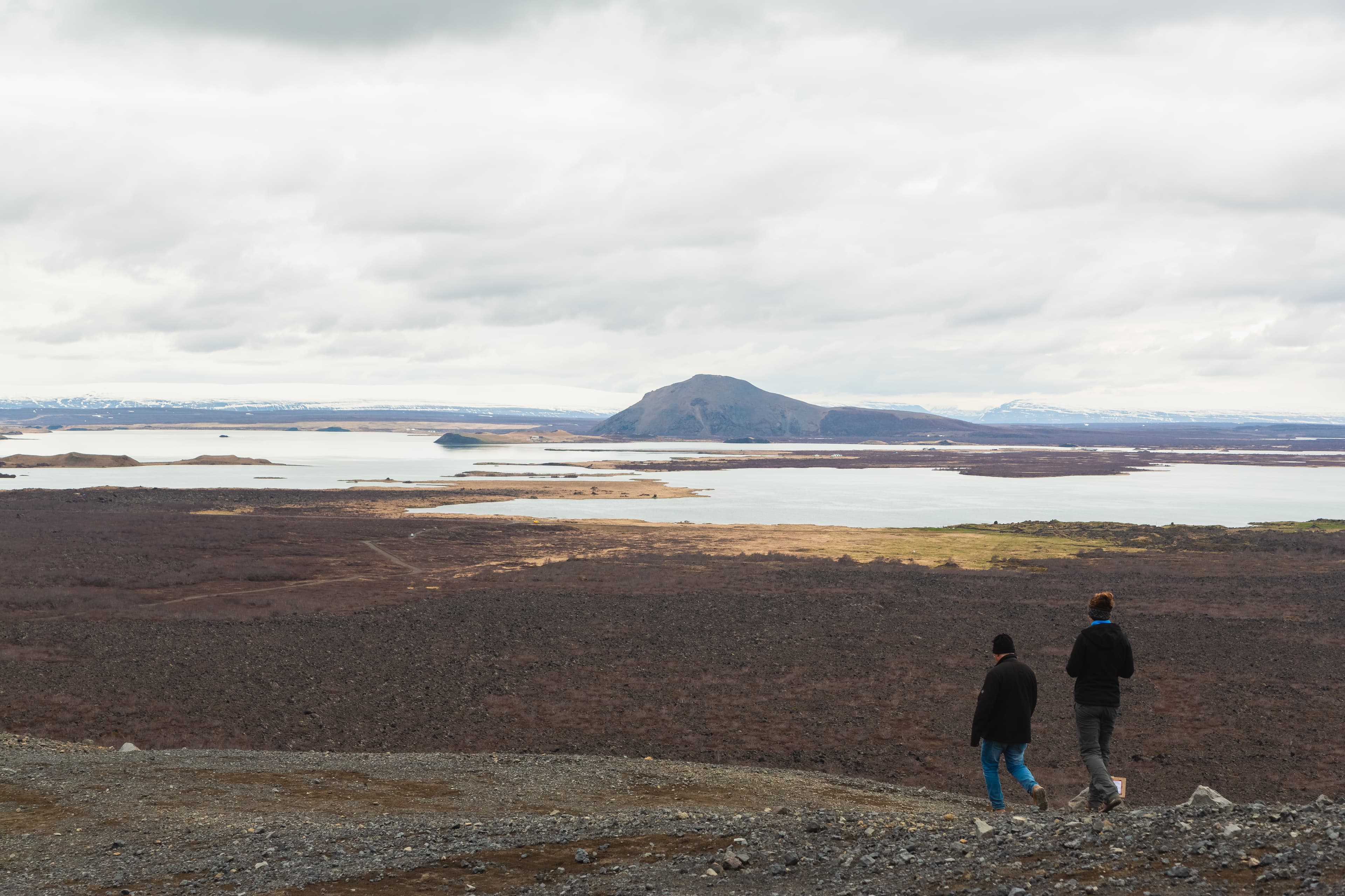 Myvatn-north-Iceland-lake landscape