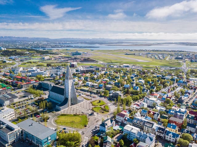 aerial-view-of-reykjavik