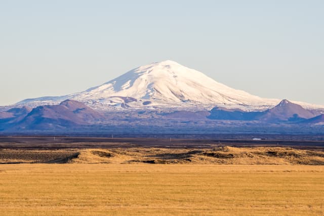 Hekla volcano in Iceland