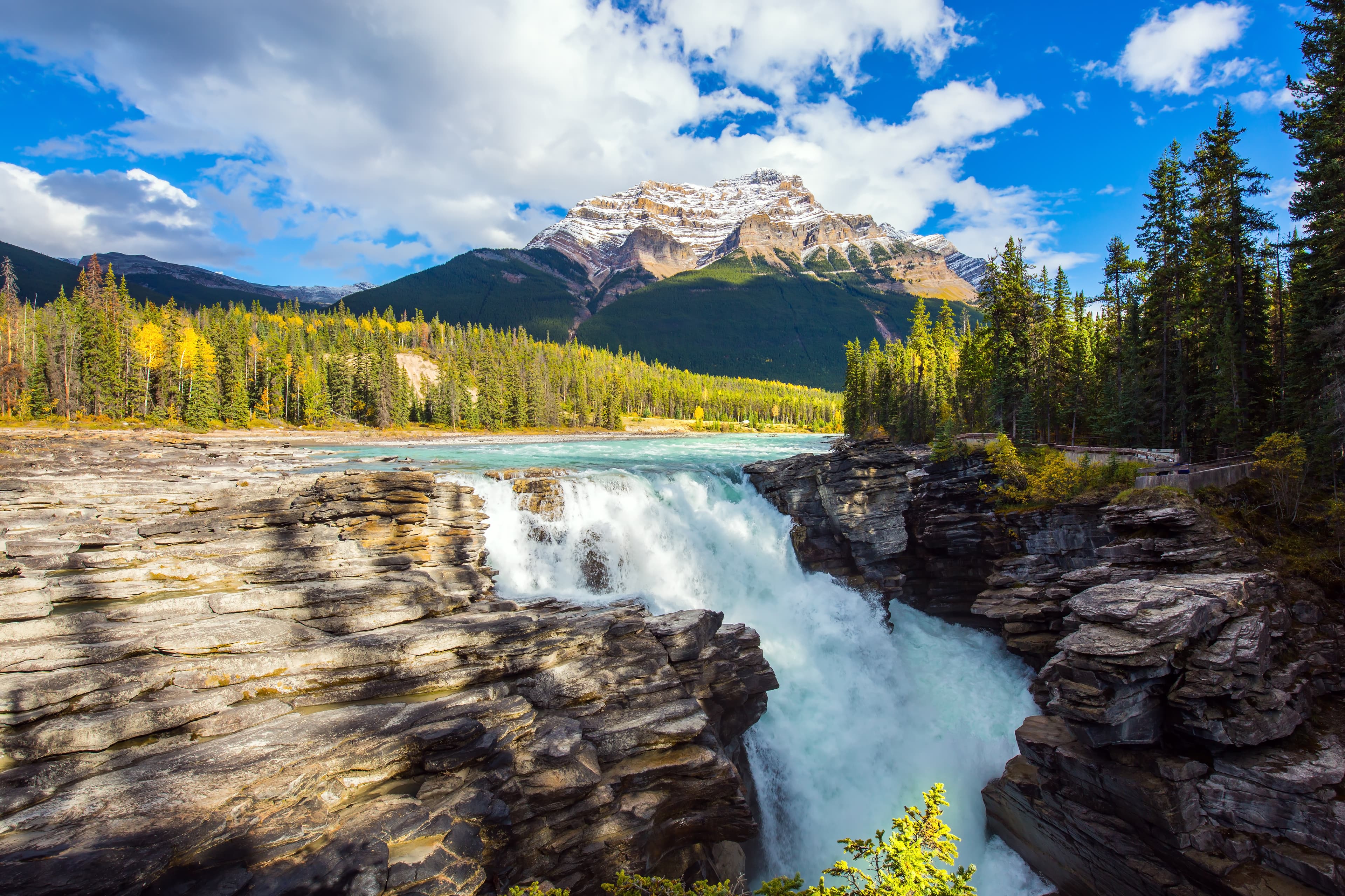  The waterfall