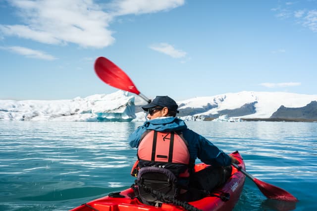 Jökulsárlón kayaking  01