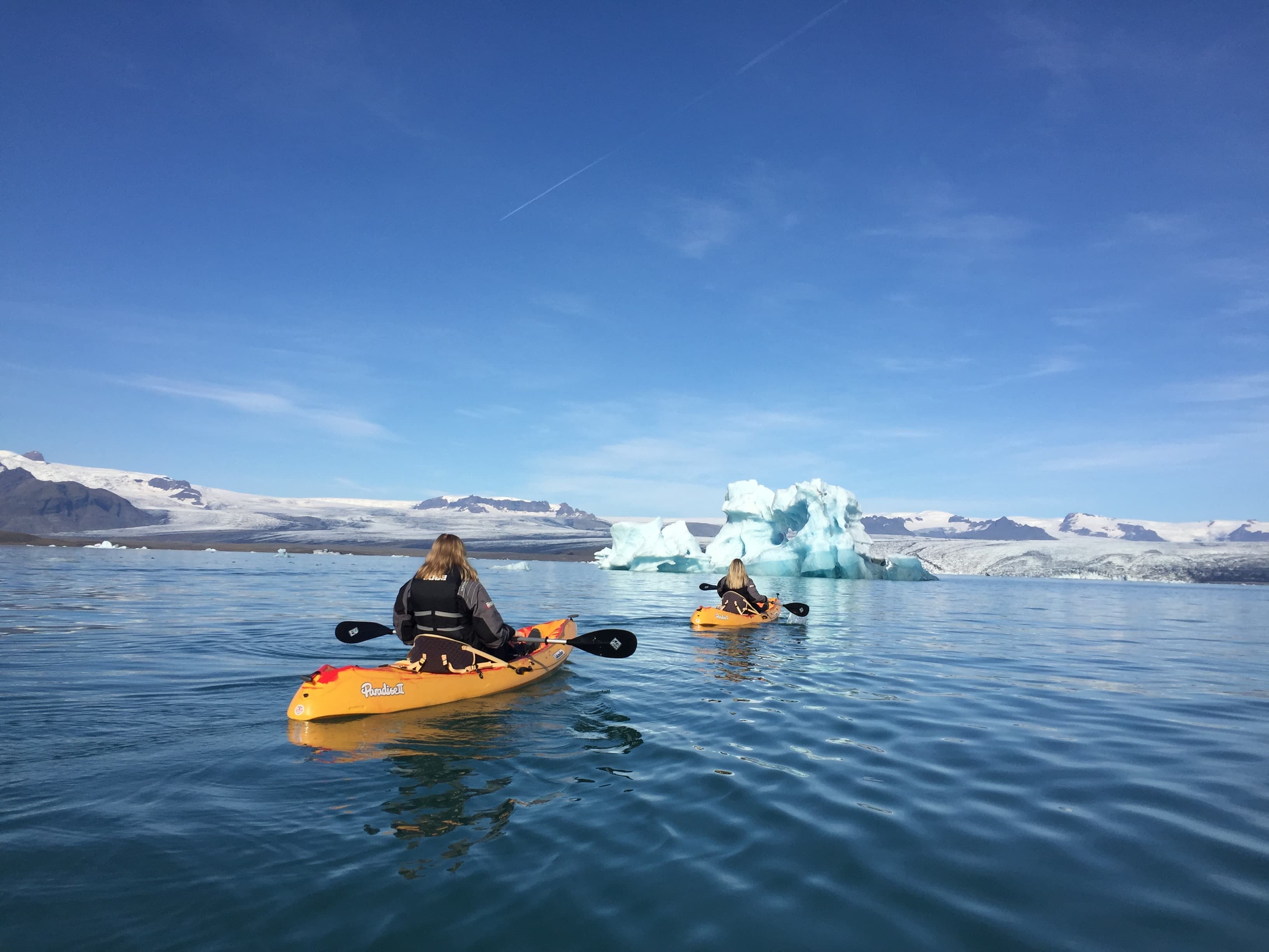 Kayaking-Jokulsarlon-Glacier