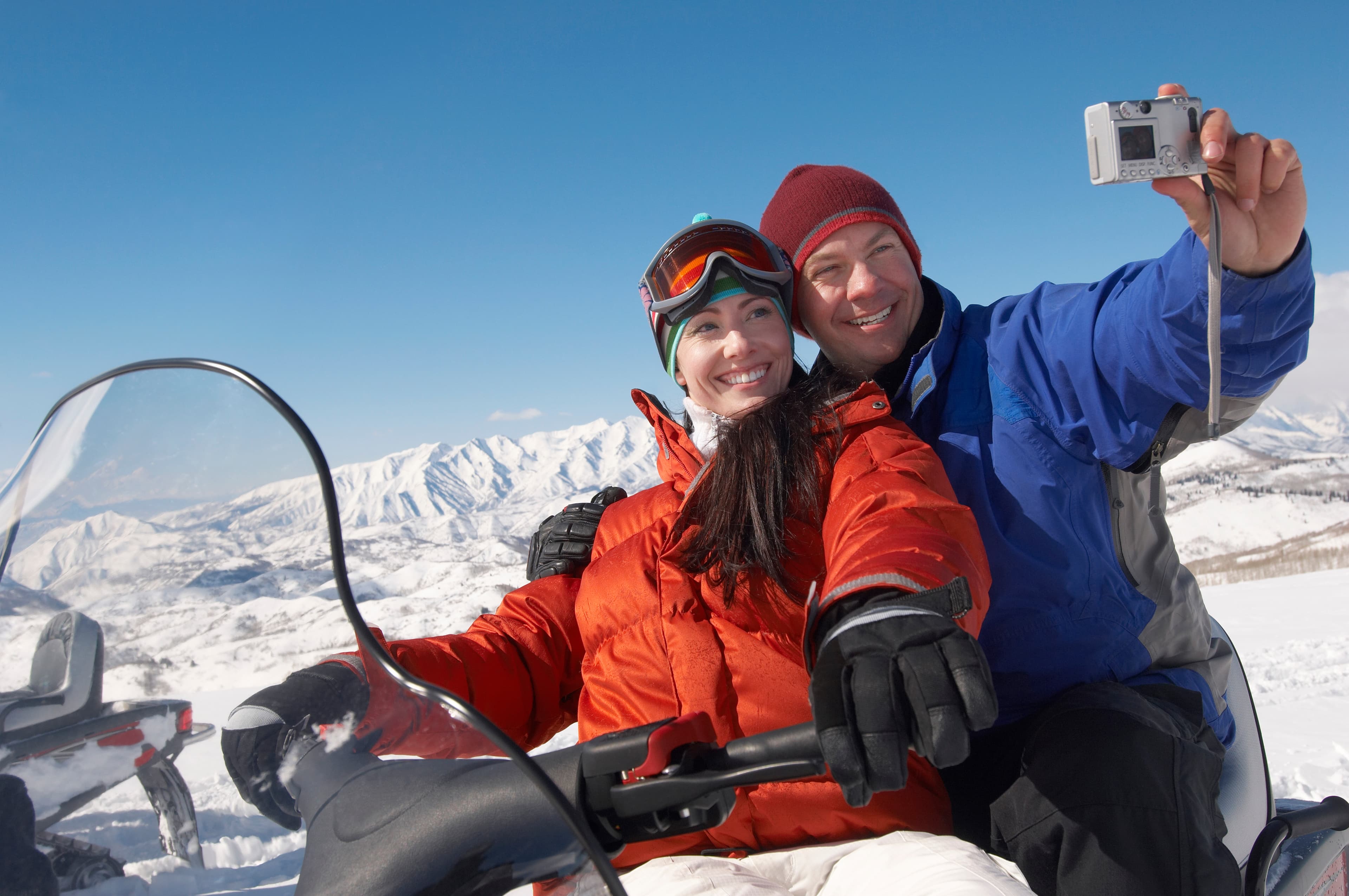 snowmobiling