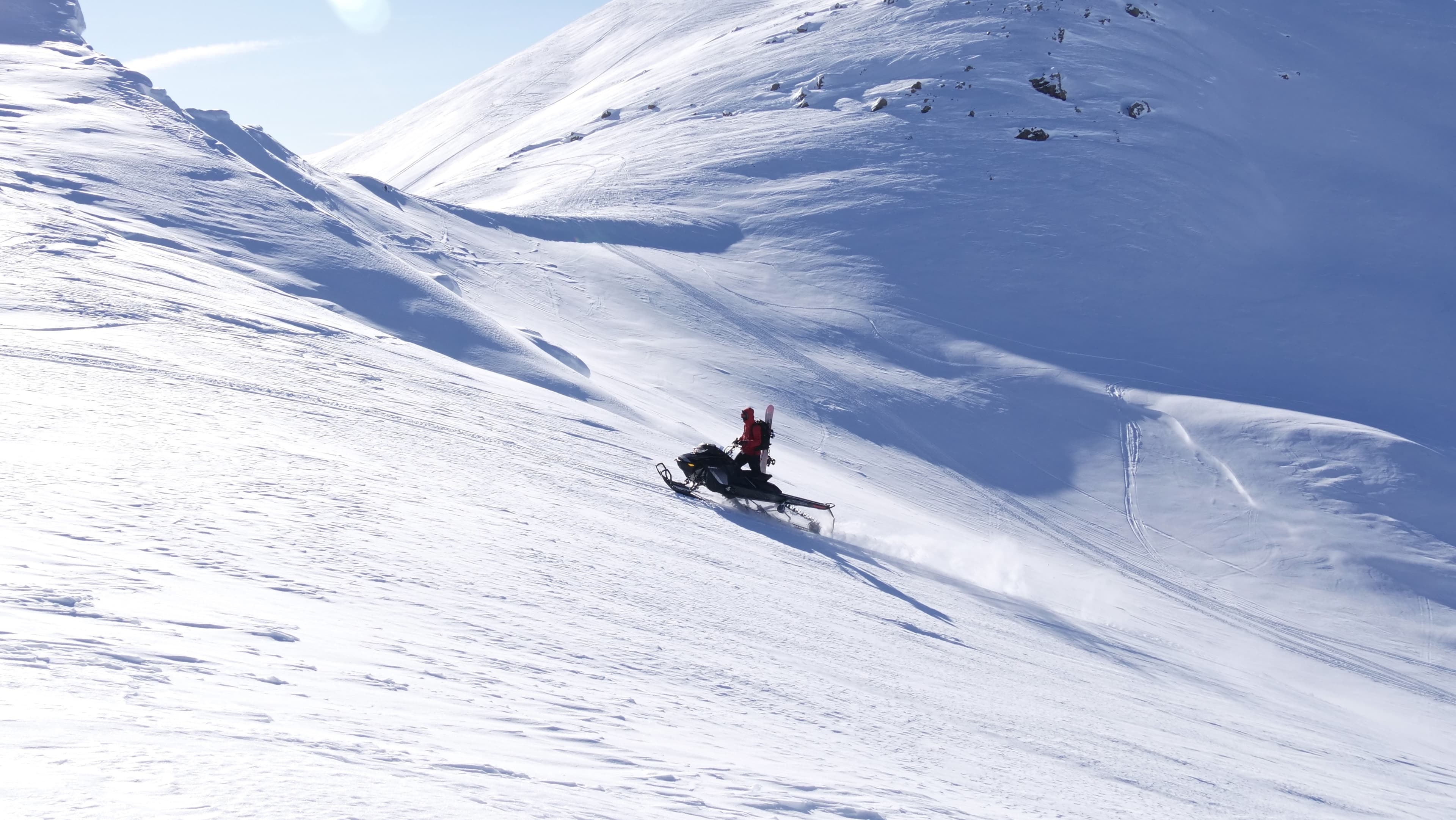 snowmobiling
