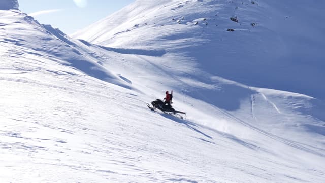 snowmobiling