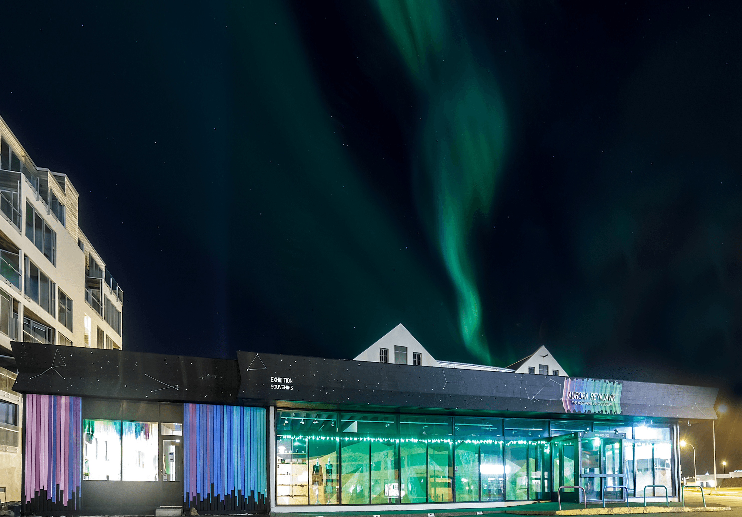 Aurora Reykjavik with Northern Lights