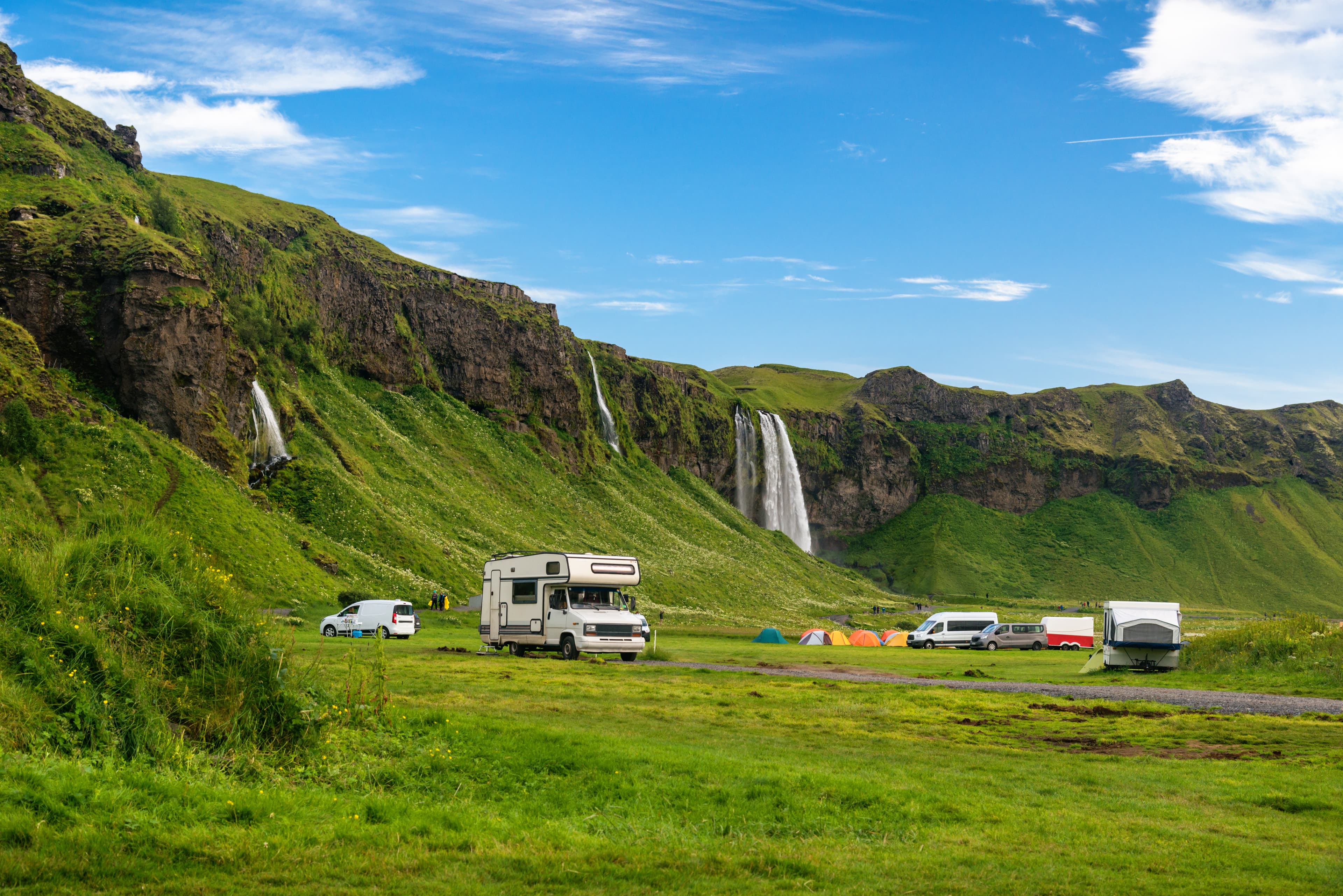 Camping in Iceland