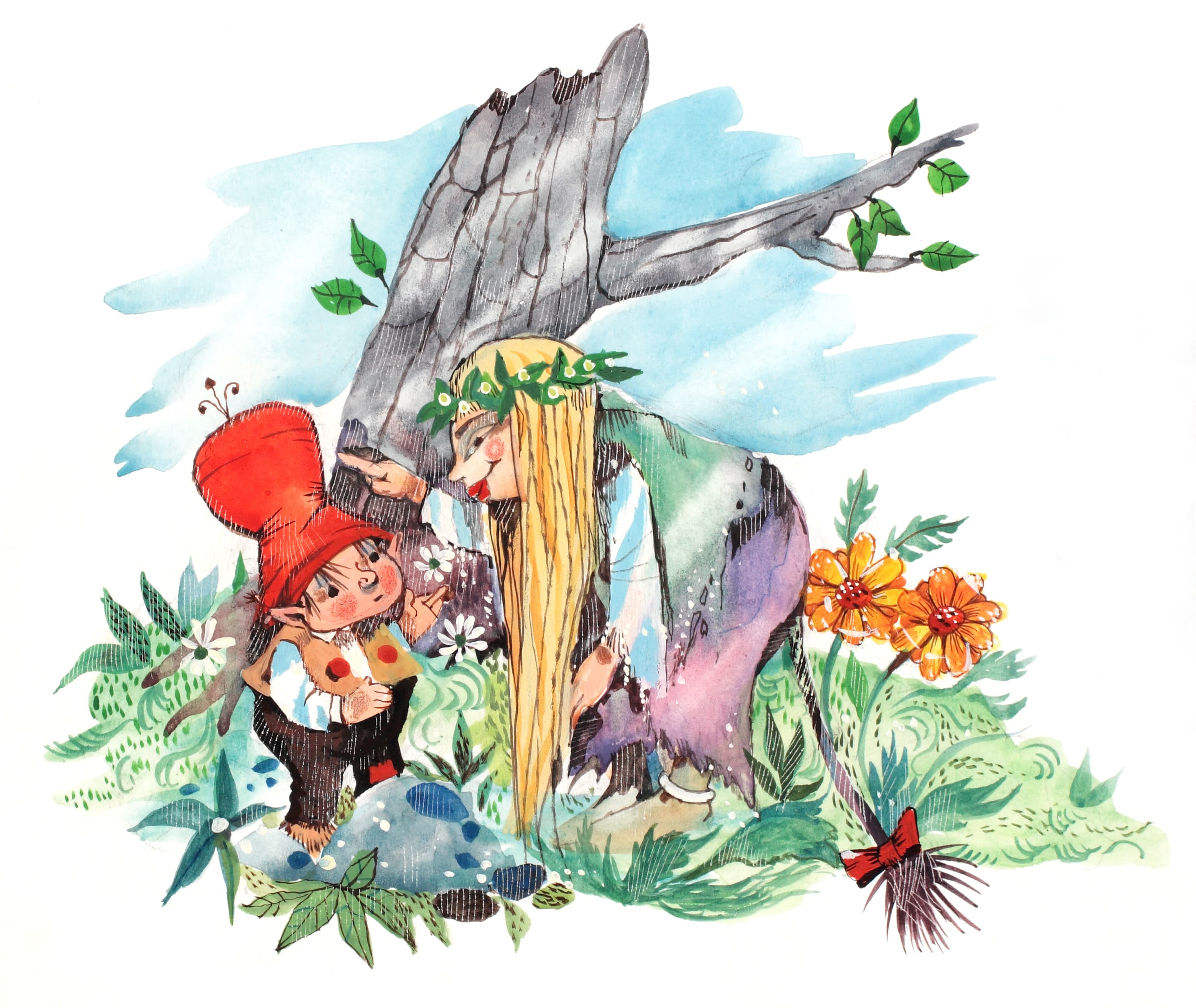 Peer Nisse and Huldra