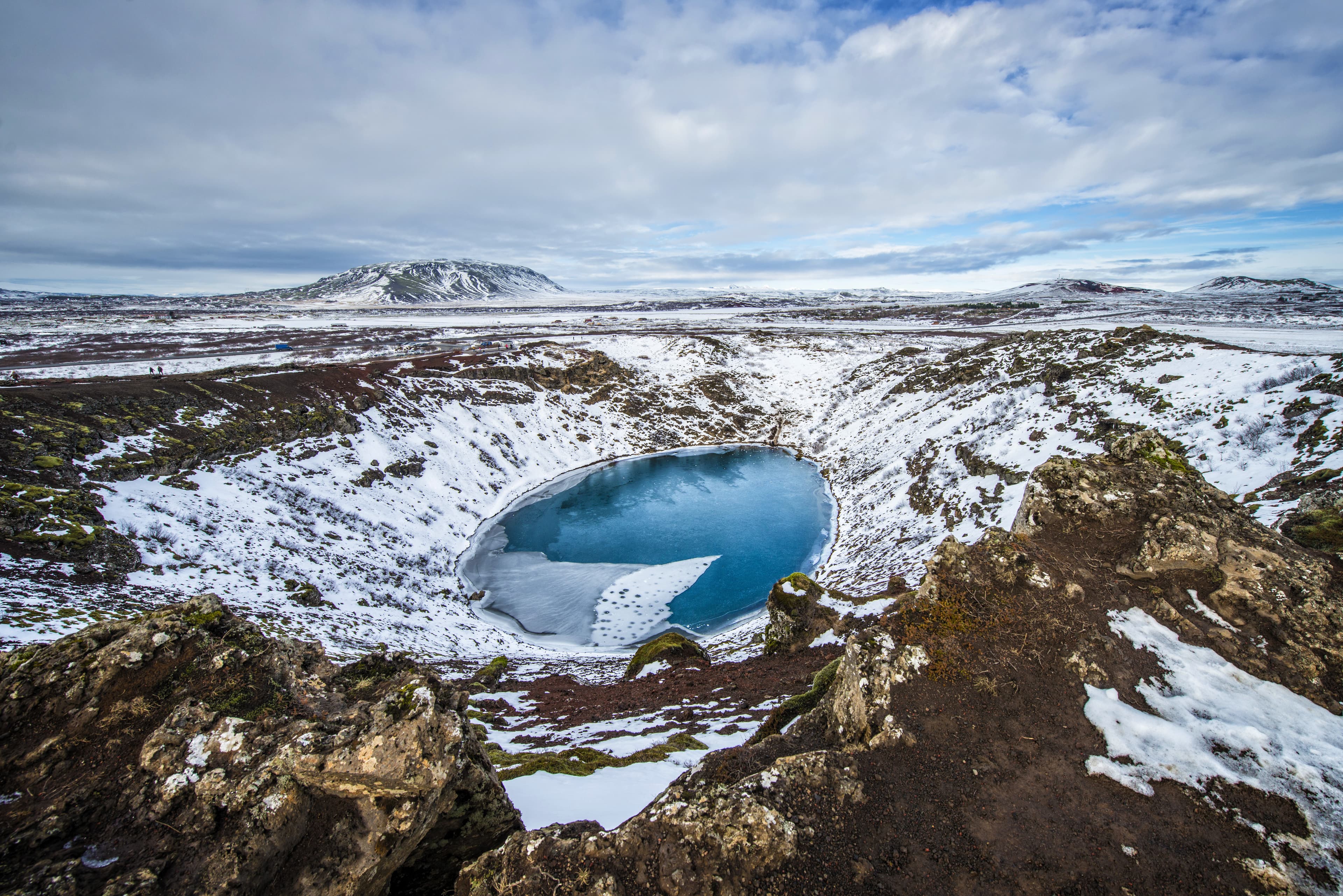 crater lake of Kerid