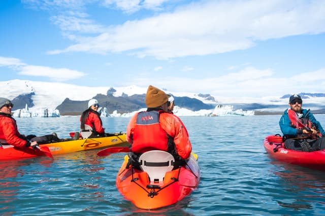 Jökulsárlón kayaking  11