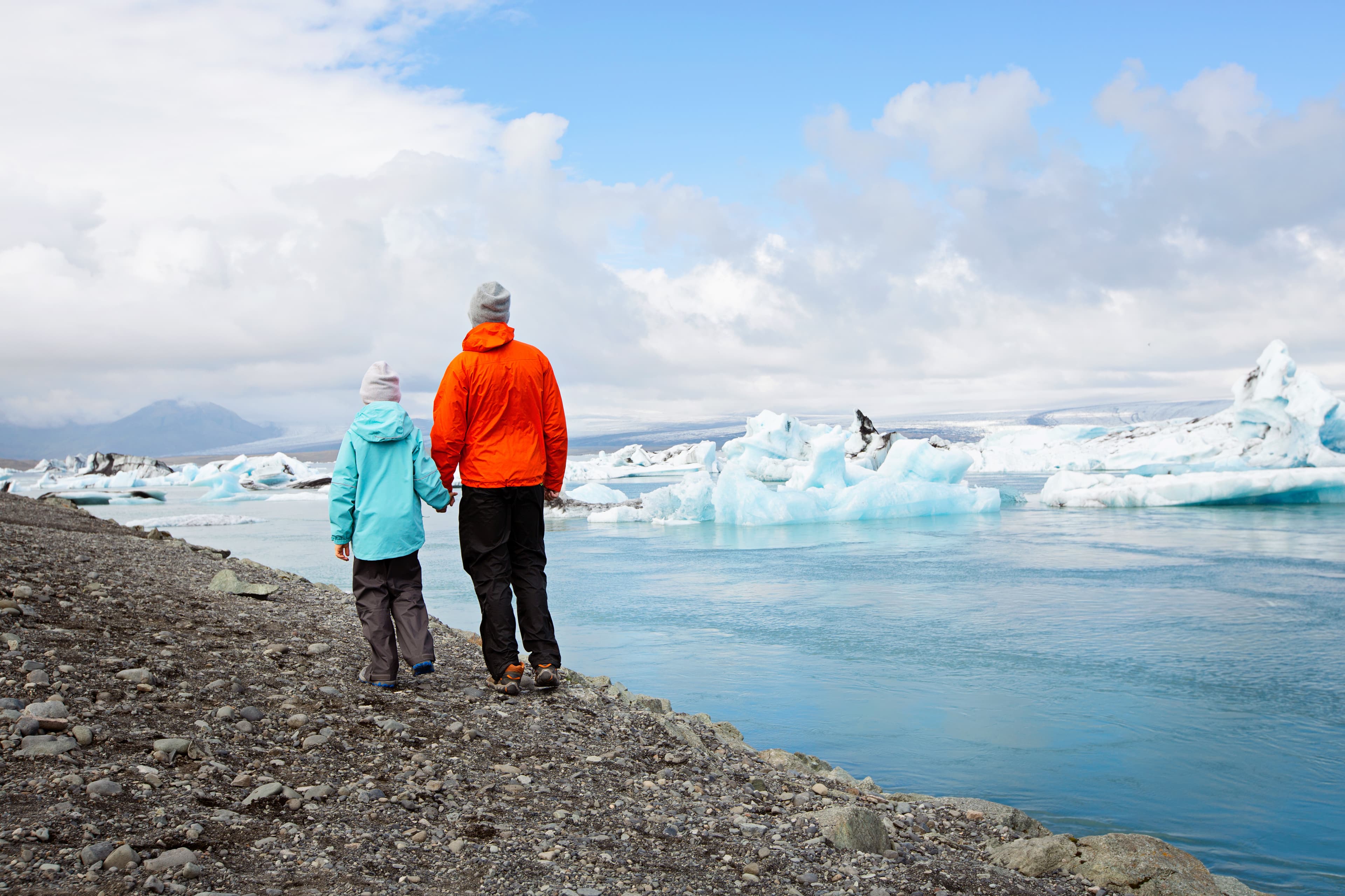 family in iceland