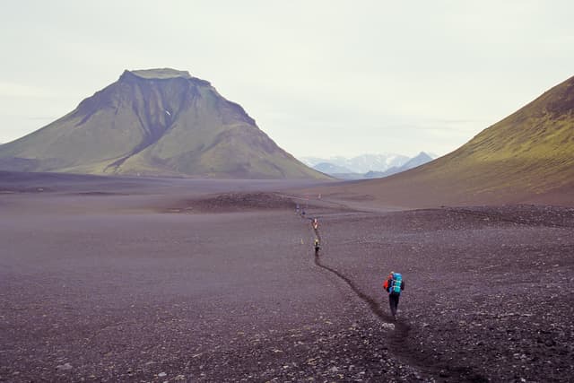 hikers-on-laugavegur-trail