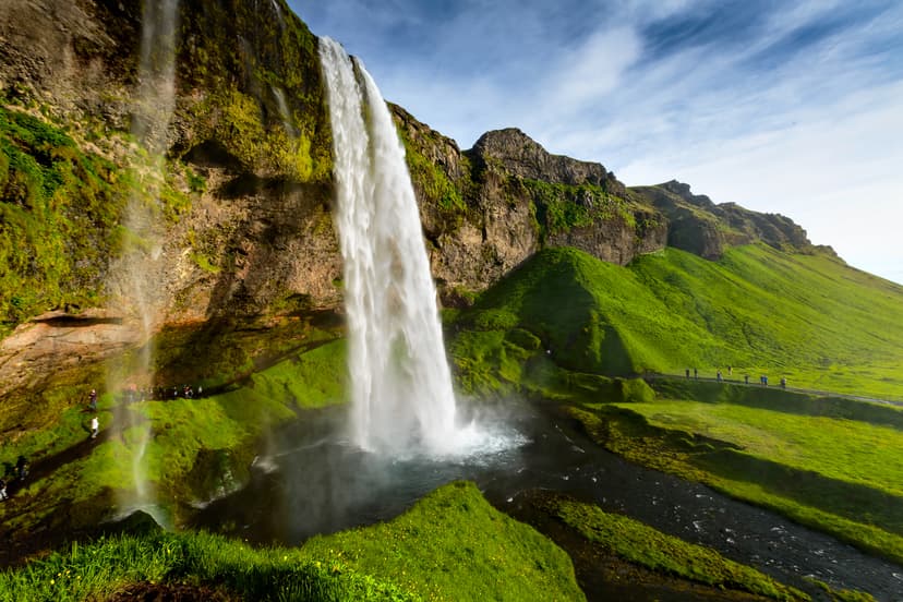 Seljalandsfoss waterfall