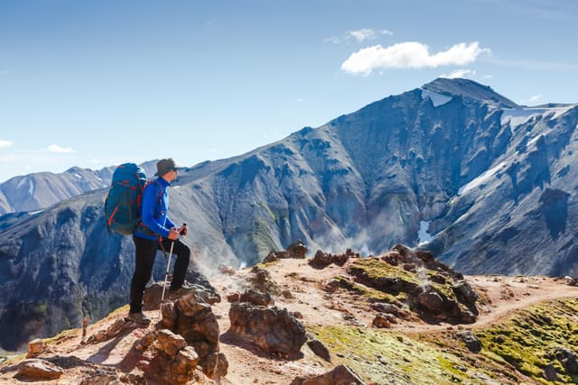 hiker-iceland