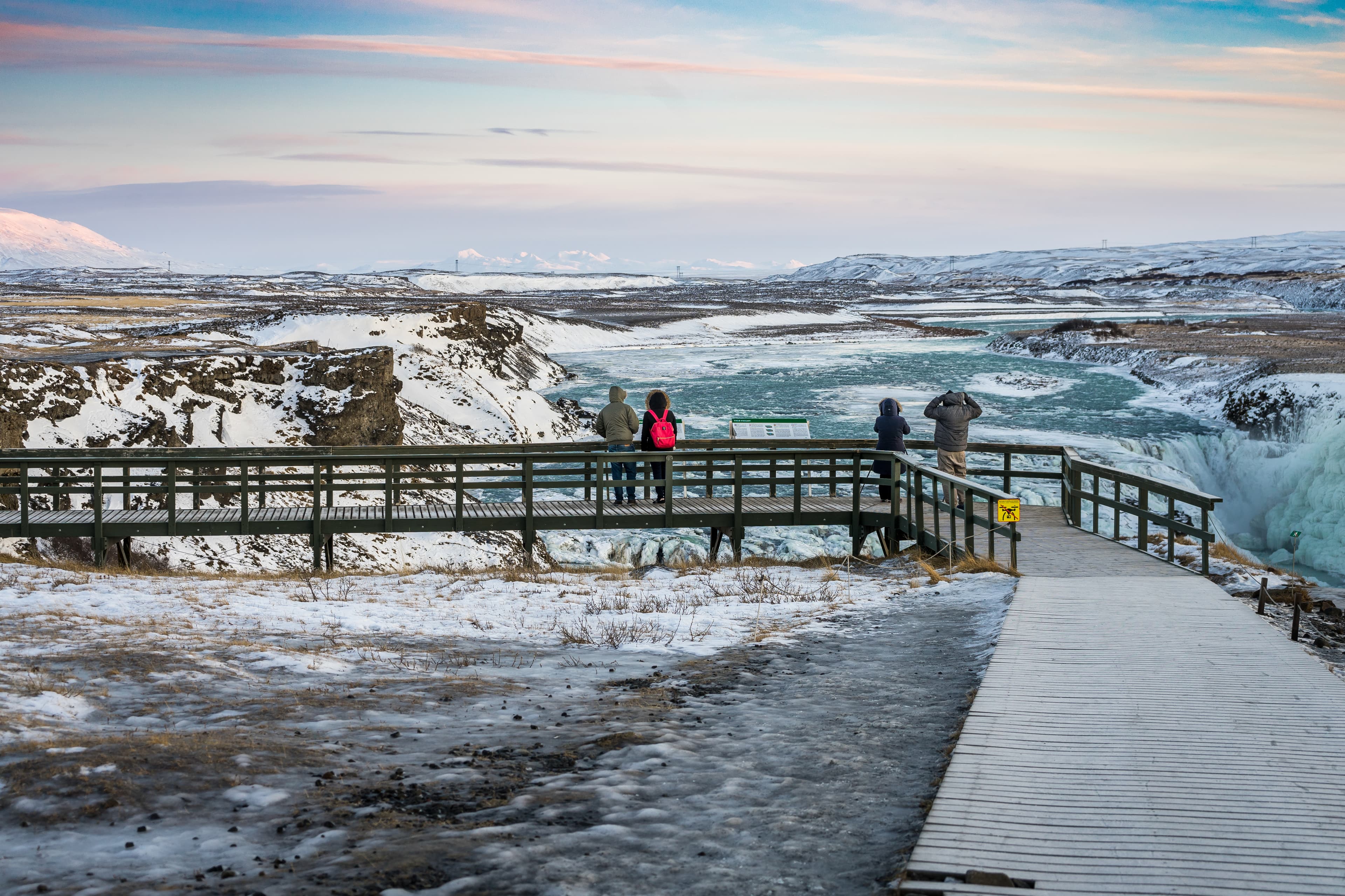 Gullfoss winter-3