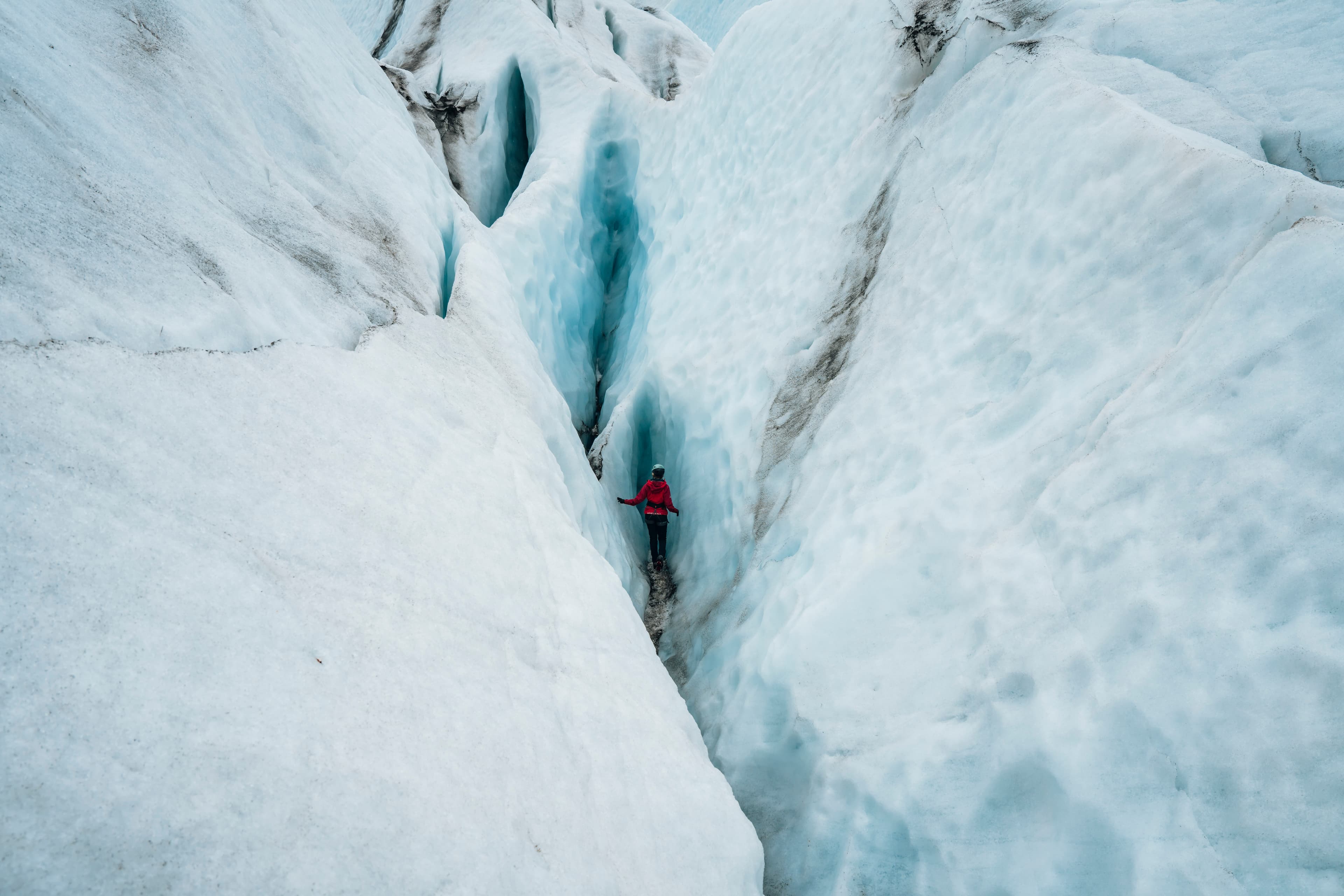 falljokull-crevasse-maze