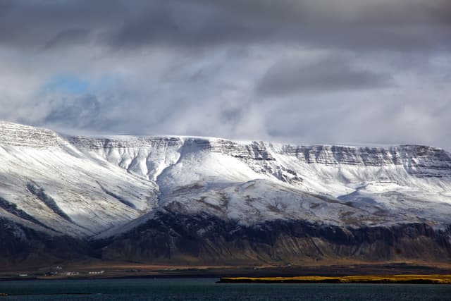 Mt. Esja, Reykjavík, Ísland