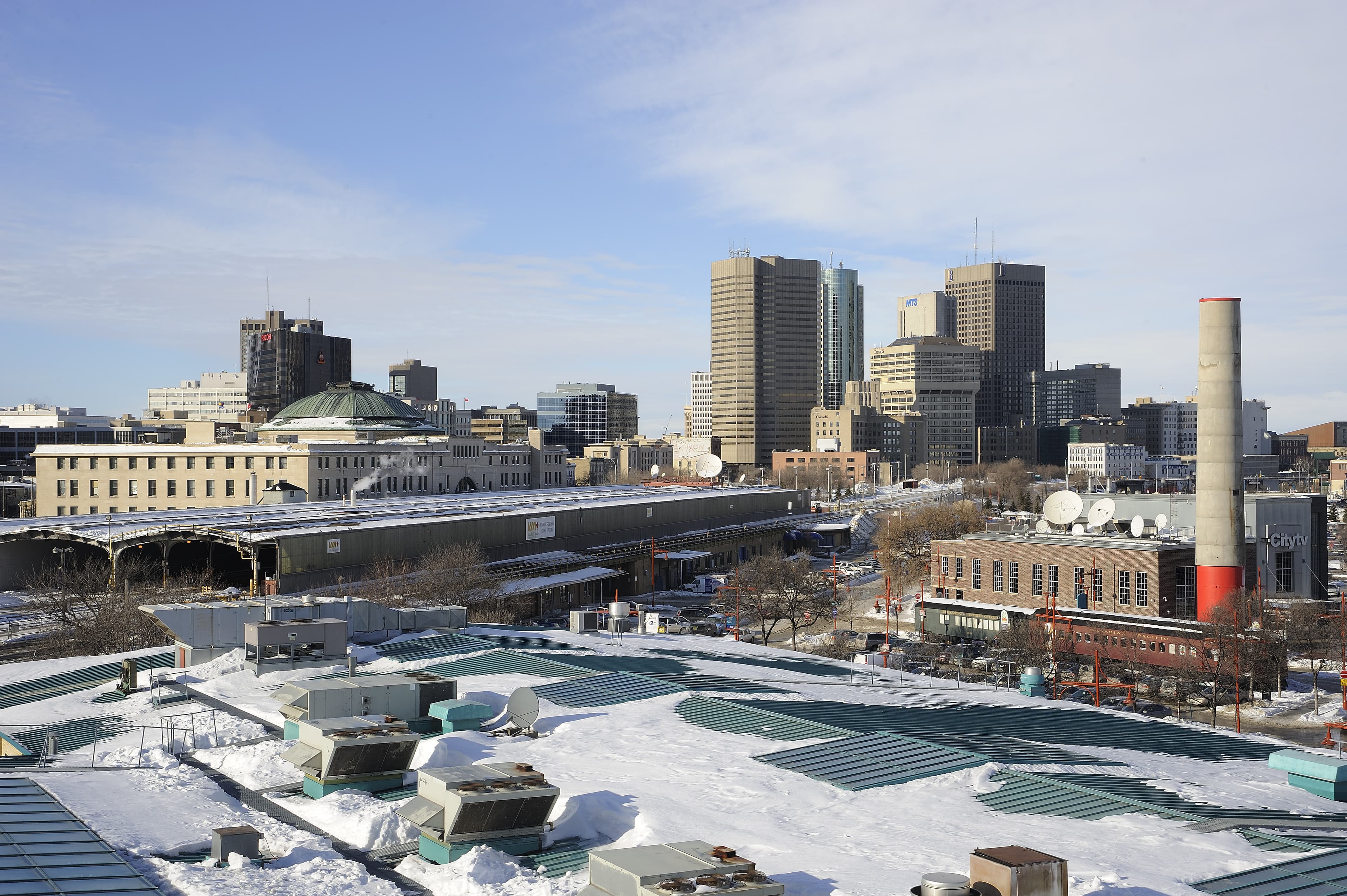 Winnipeg in winter