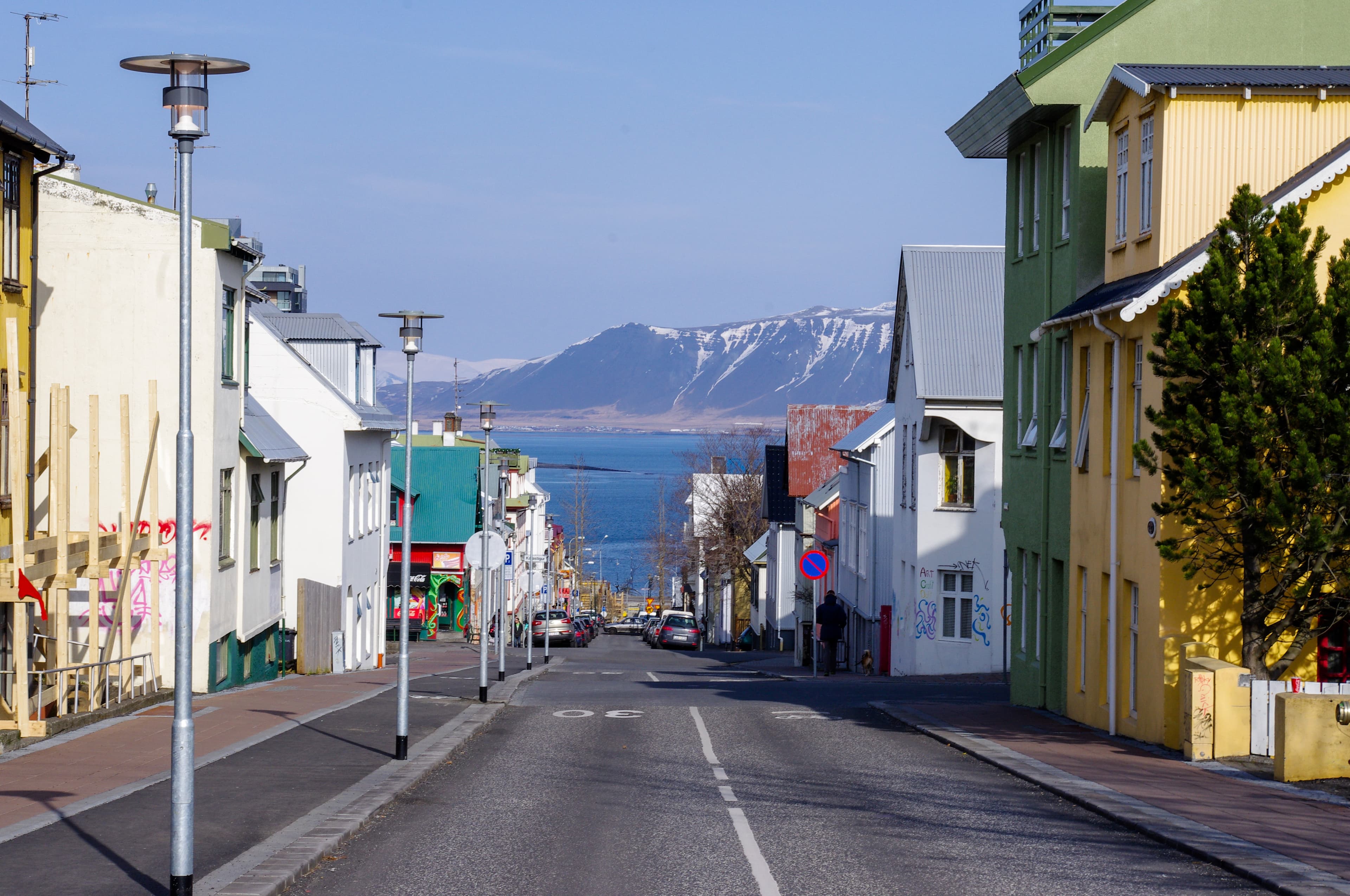 reykjavik city scene
