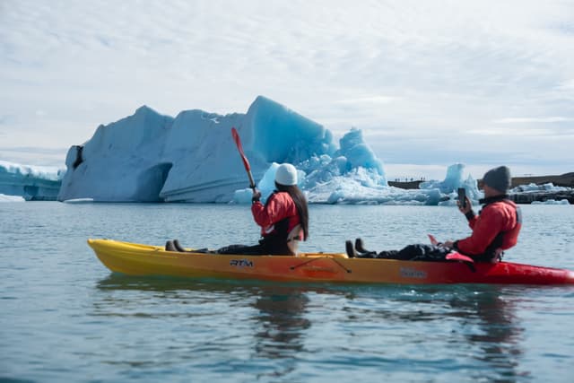 Jökulsárlón kayaking  18
