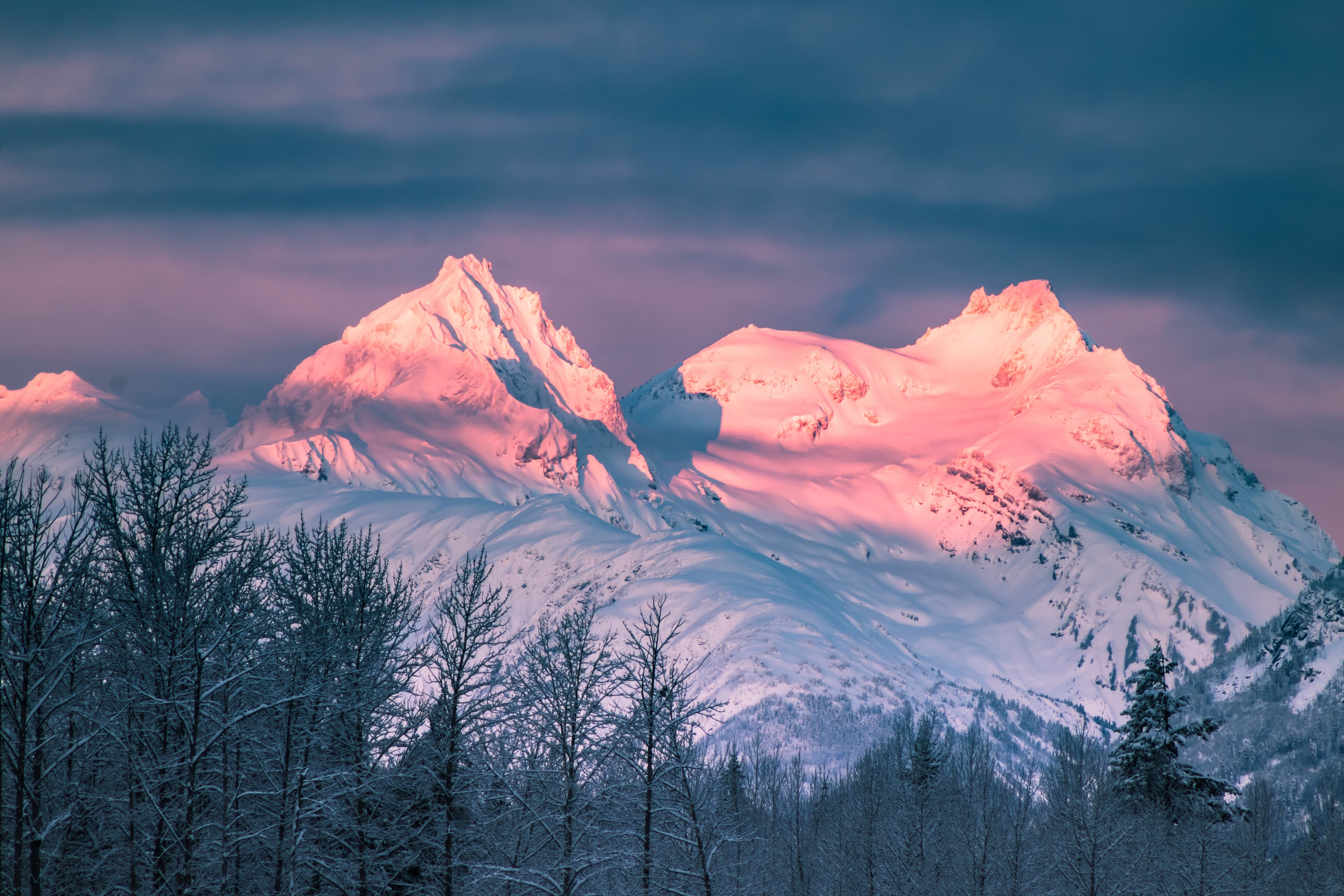 Meager sunrise