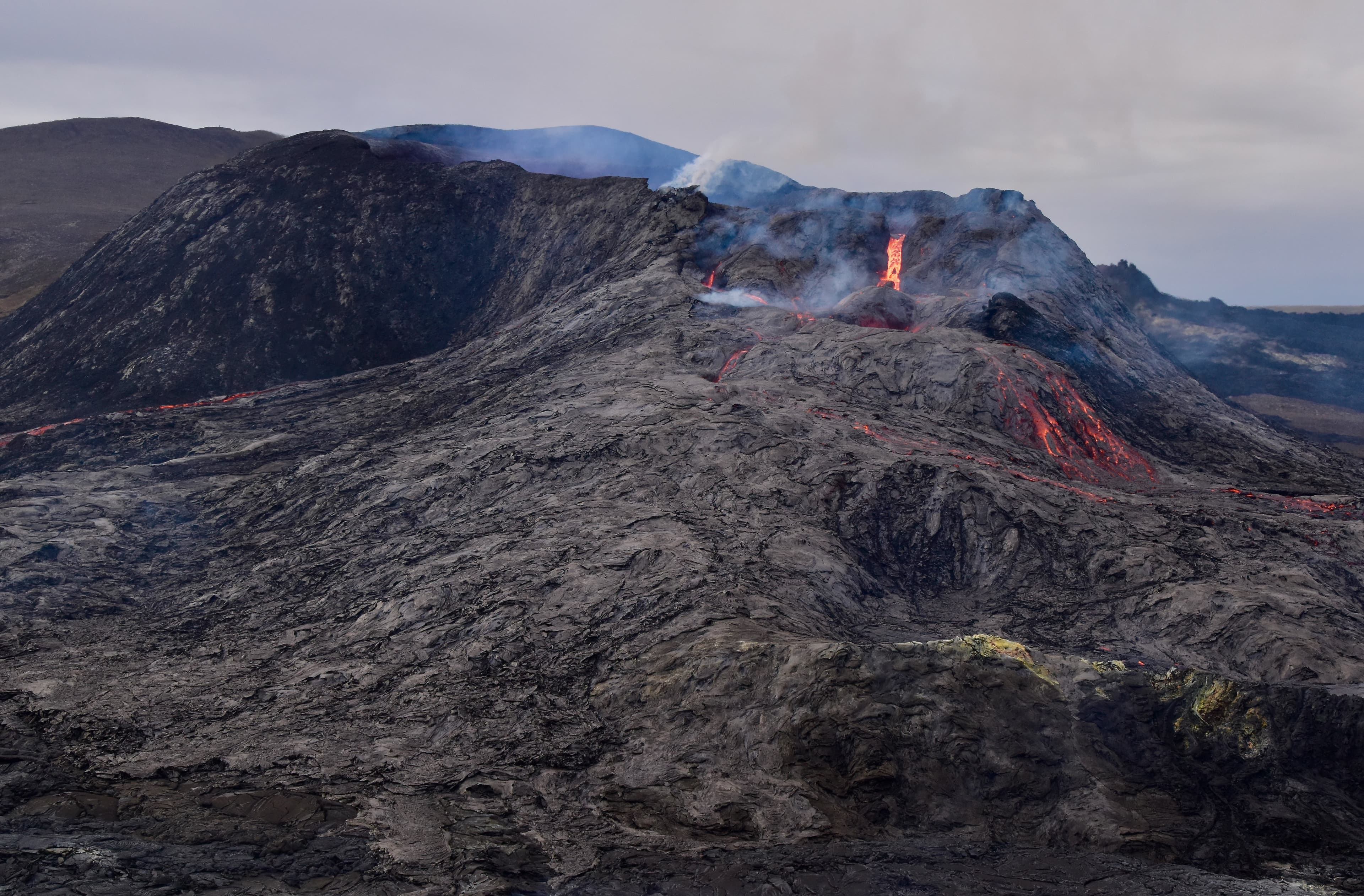 Volcano-eruption-field