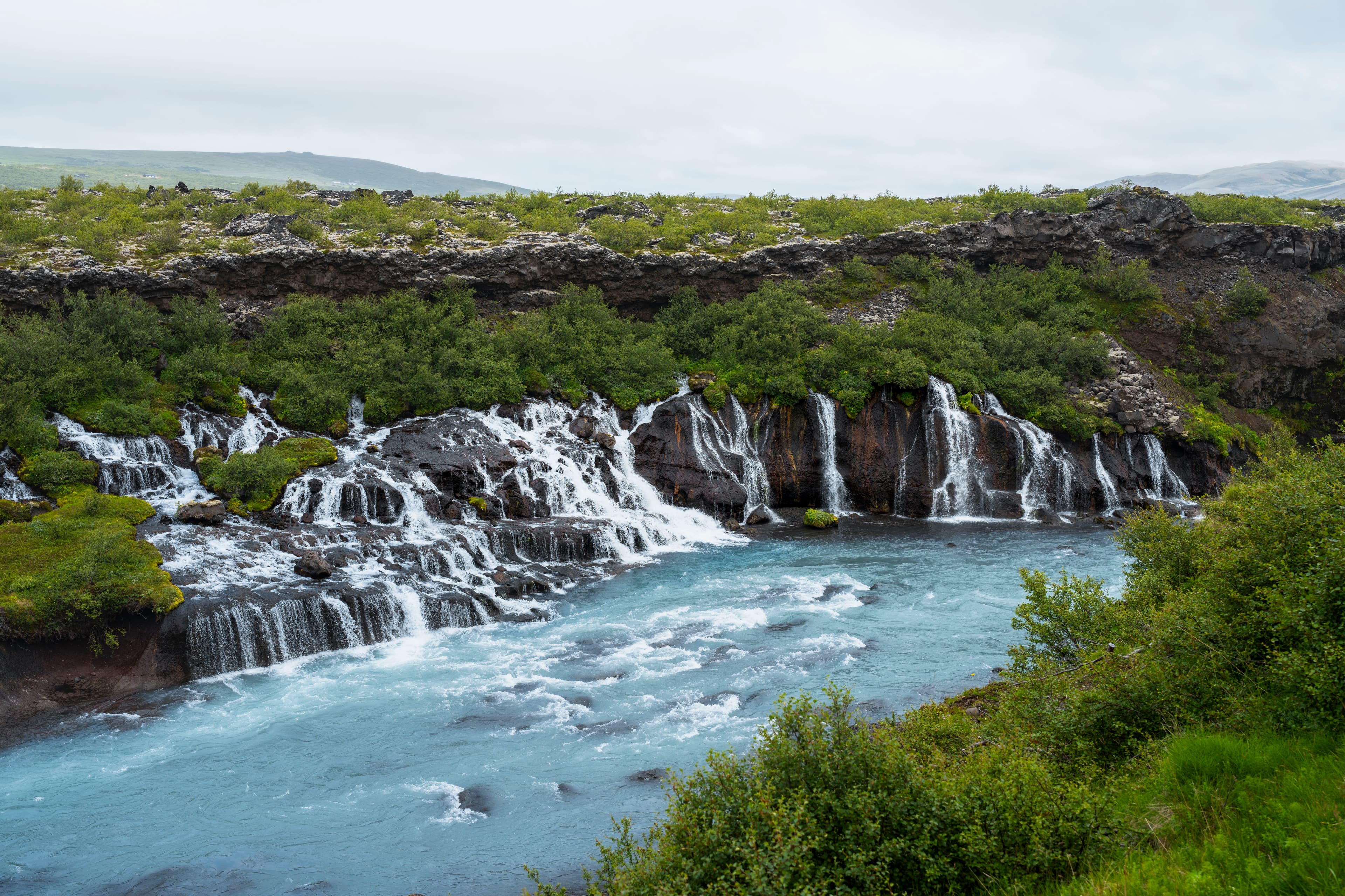 borgarfjordur-hraunfossar