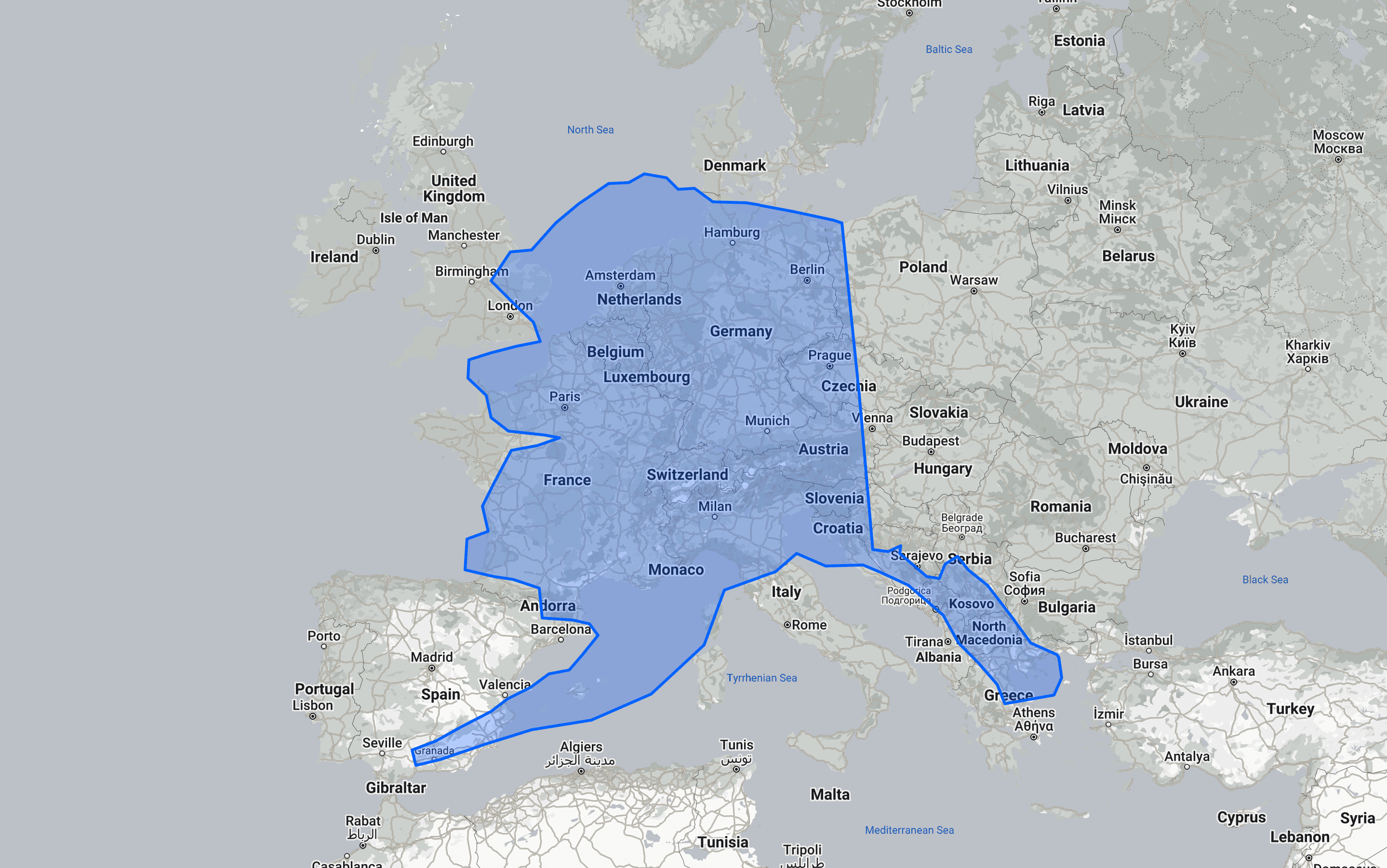 Alaska true size