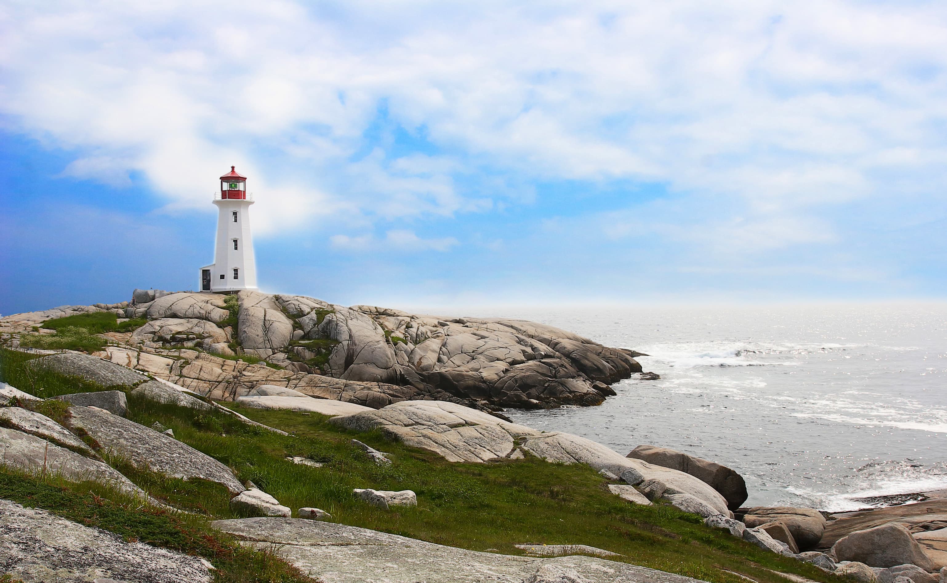 Peggy's Cove in Nova Scotia, Canada