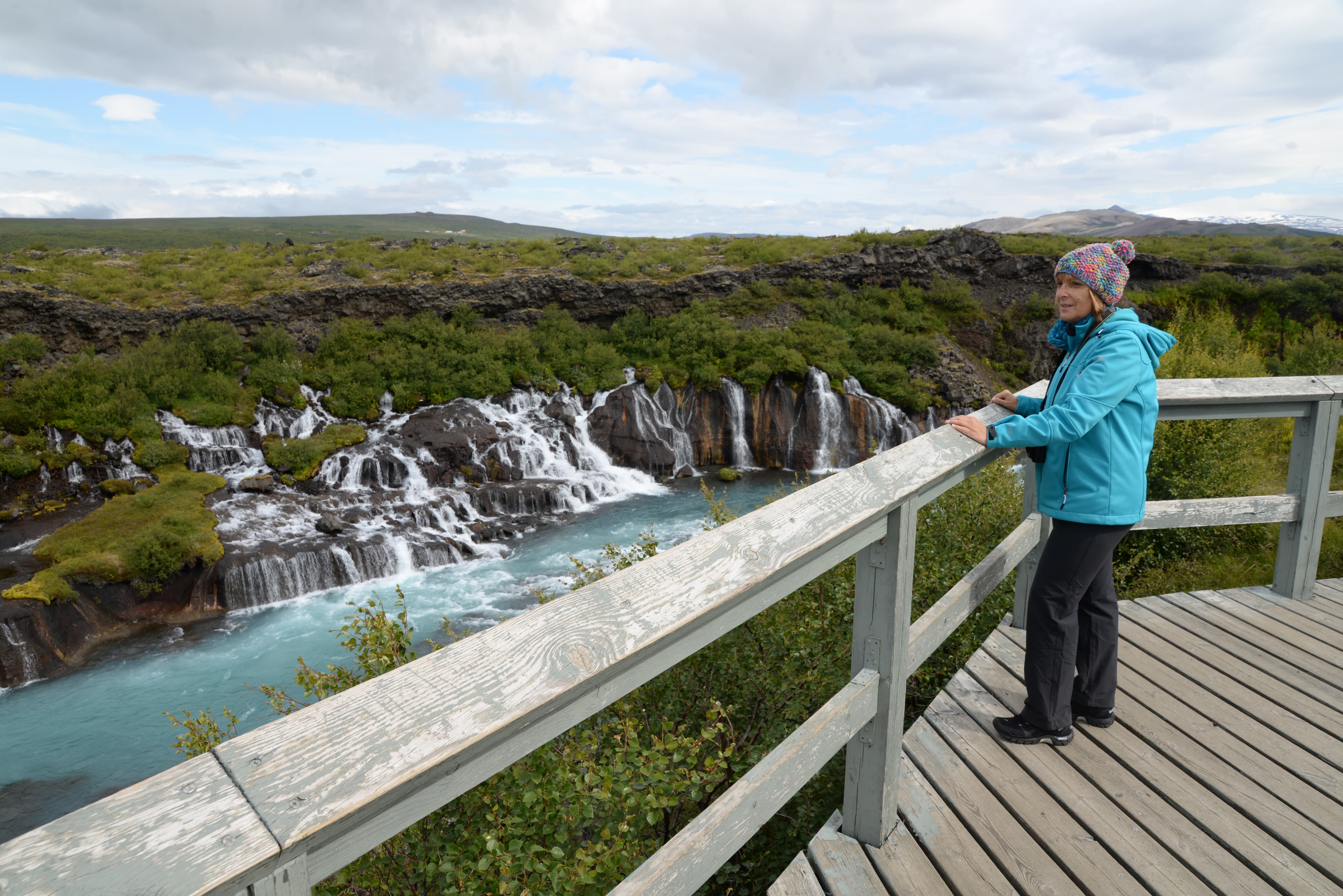 Hraunfossar, Island