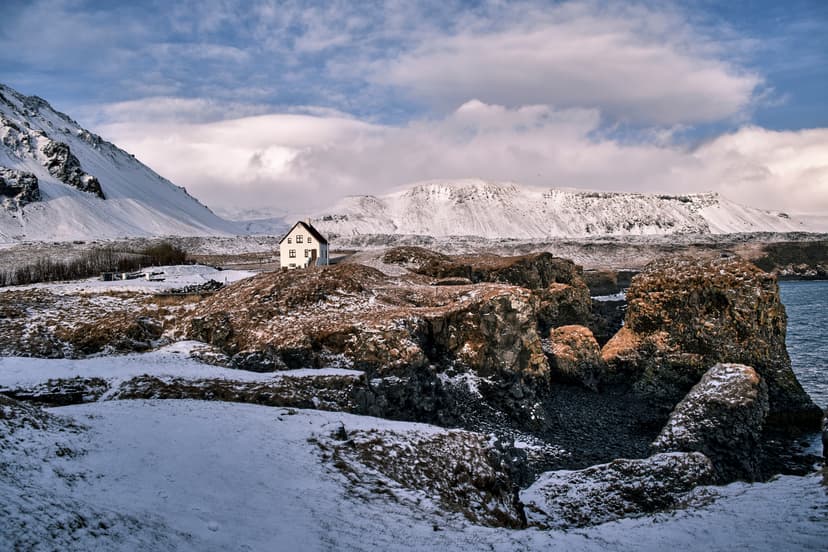 arnarstapi-iceland-winter