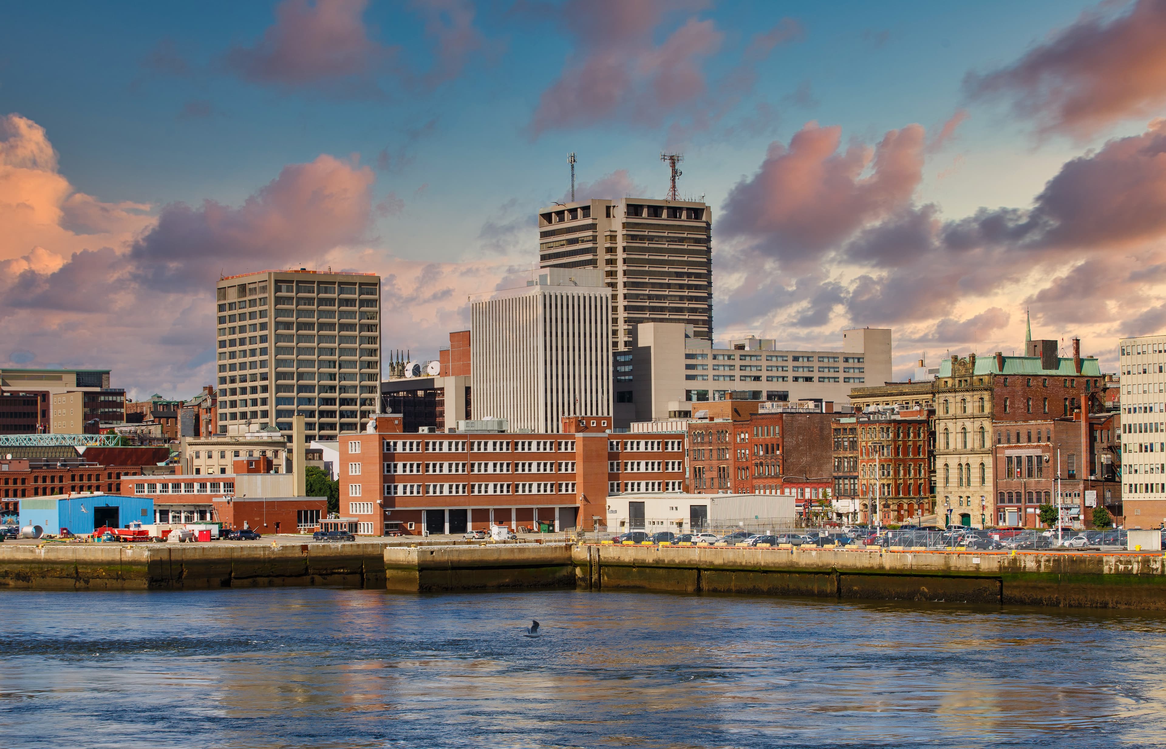 Panoramic view of St. John's city