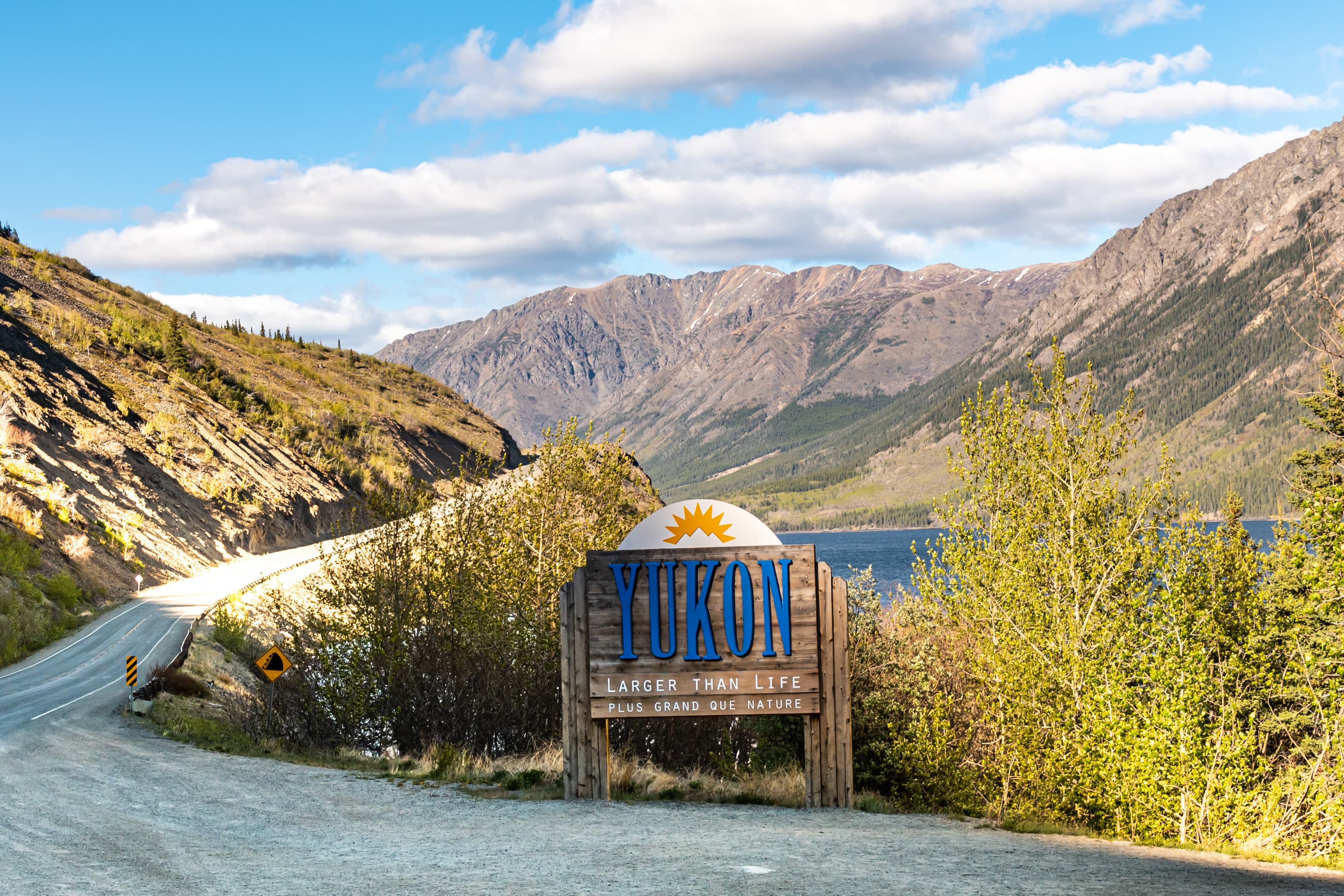 Yukon territory sign