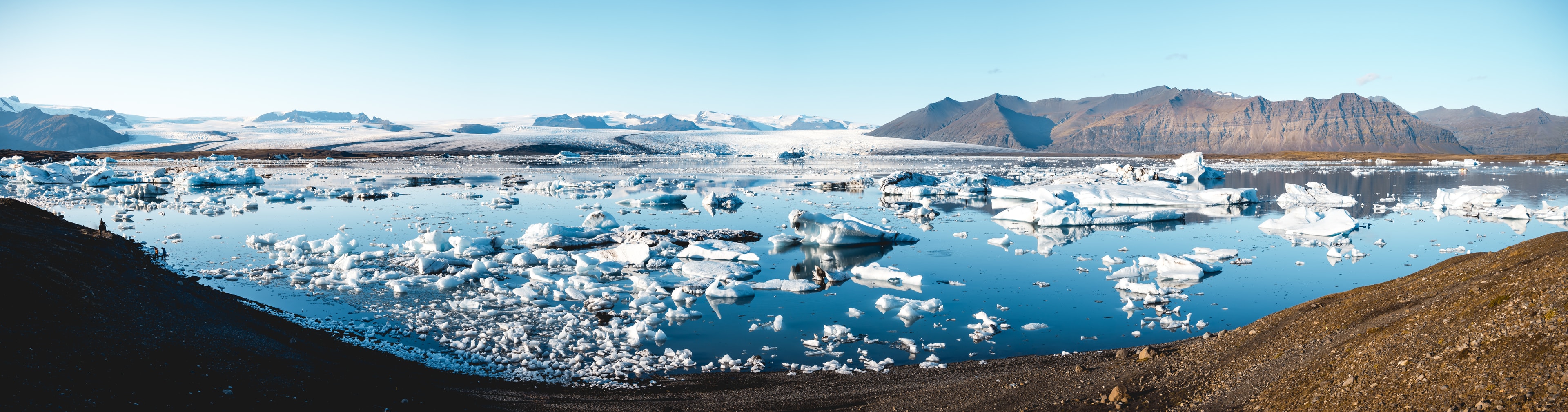 Glacial lagoon in Iceland