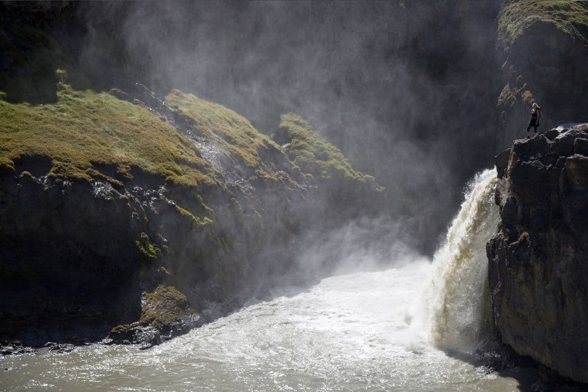 Jokulsa River Wilderness Waterfall Hike
