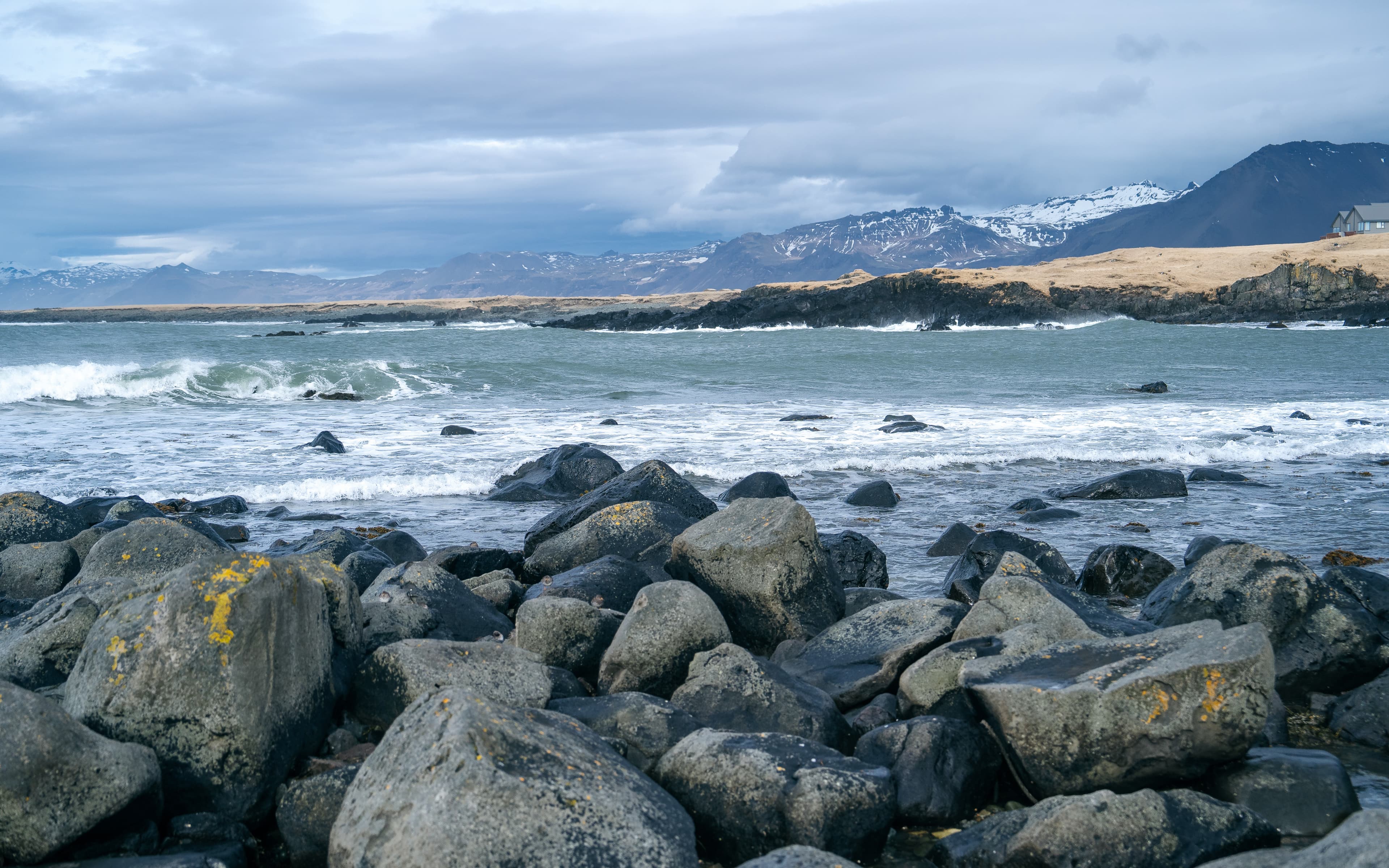 Ytri Tunga beach in Snaefellsnes Peninsula in West Iceland