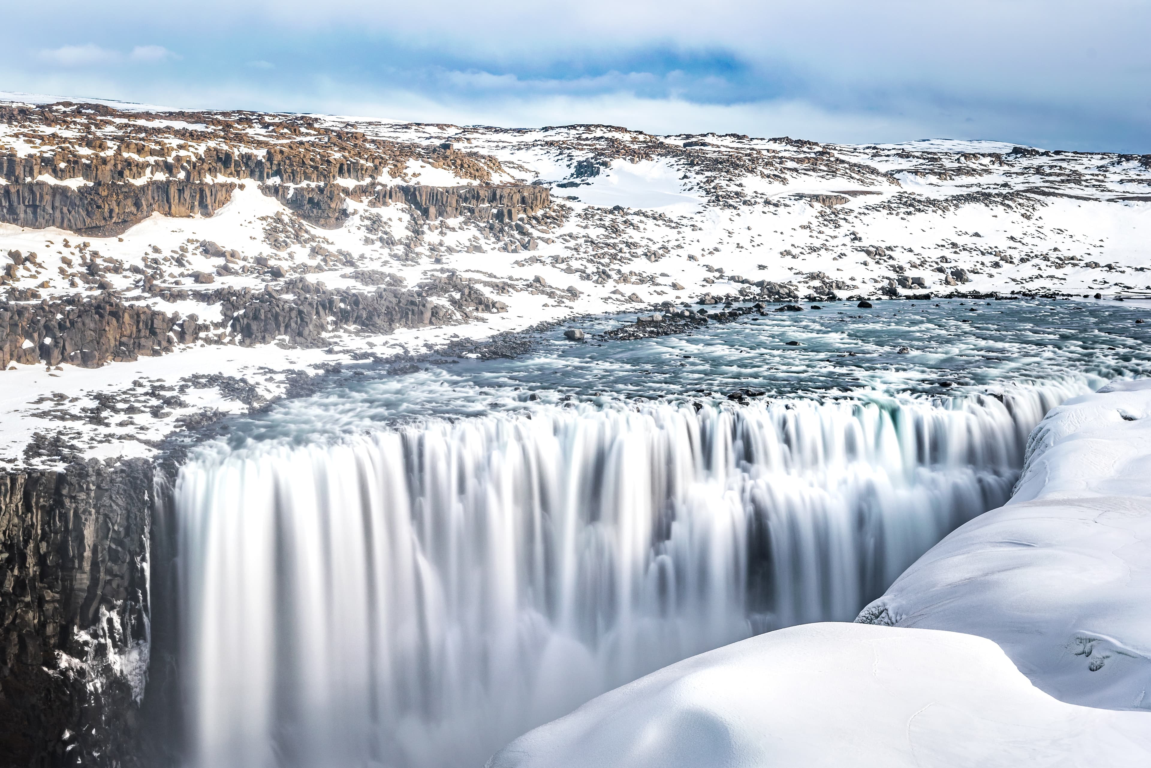 Beautiful selfoss waterfall in Iceland Beautiful selfoss waterfall in Iceland