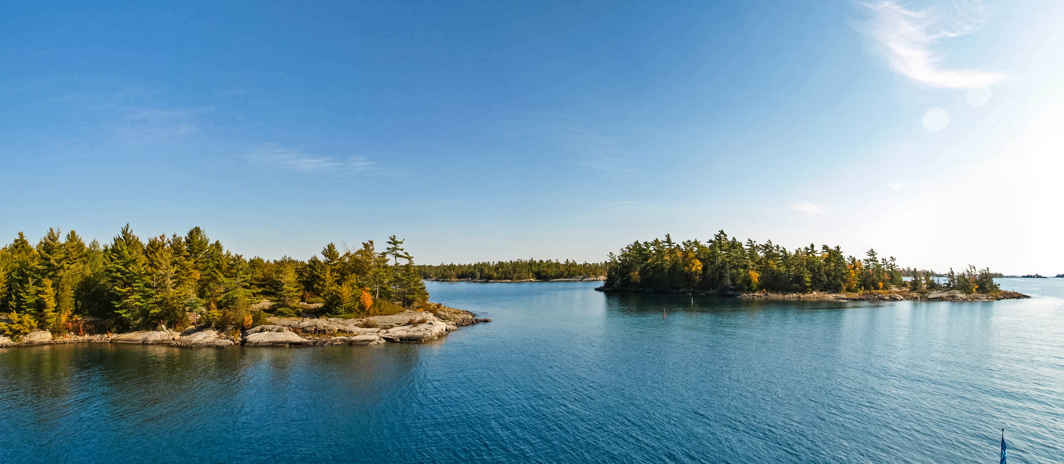 Autumn on the shore of Lake Huron, a beautiful autumn landscape. Autumn on the shore of Lake Huron, a beautiful autumn landscape