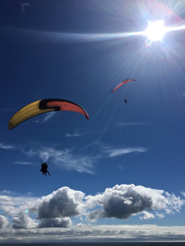 Paragliding Reykjavík Iceland Gliders