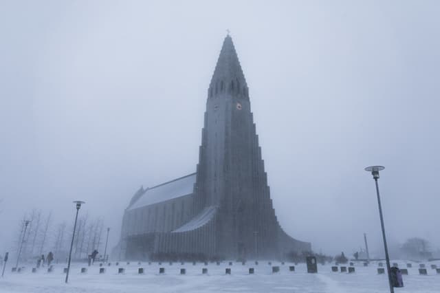 Reykjavik, Iceland Hallgrímskirkja church