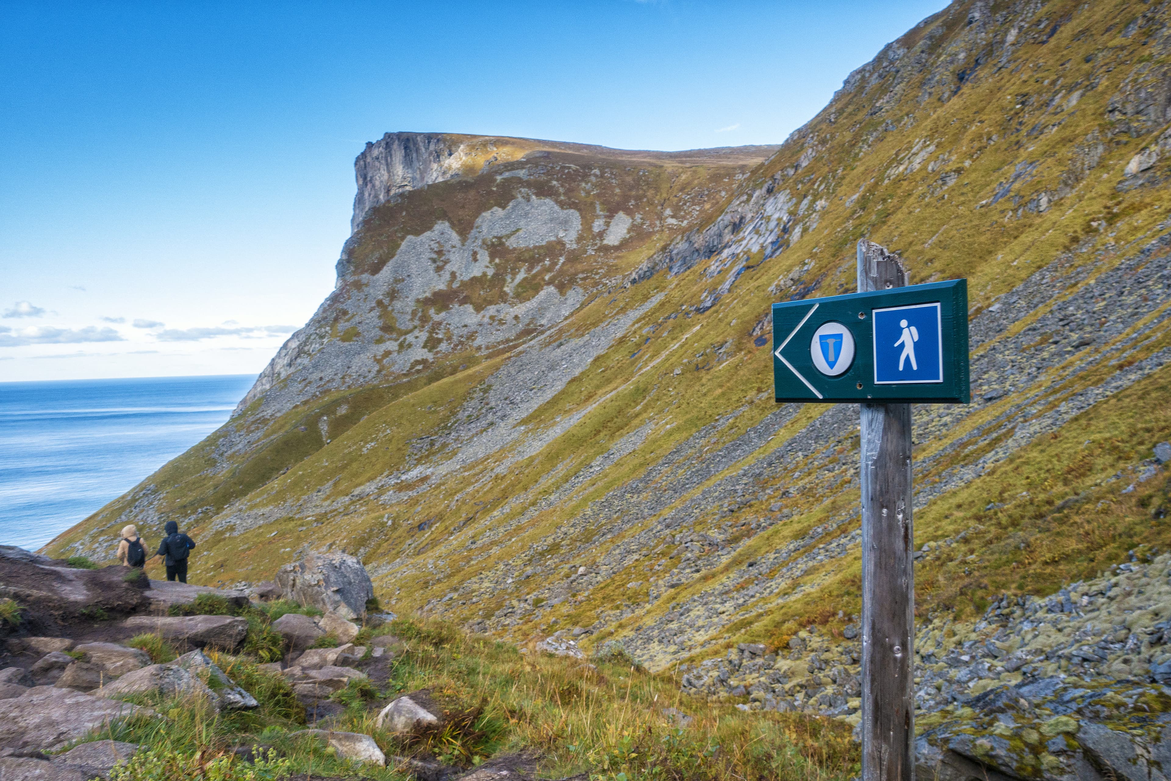 Beautiful view of Kvalvika beach at sunset in Lofoten Islands, Norway  Beautiful view of Kvalvika beach at sunset in Lofoten Islands, Norway