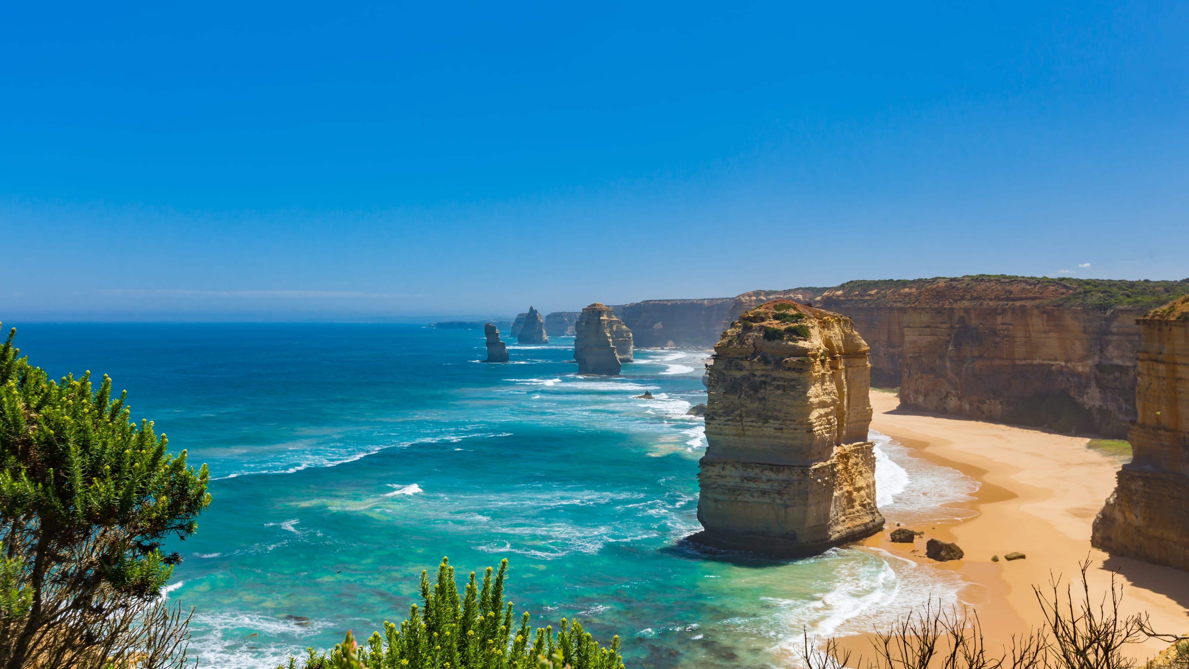 Twelve Apostles rocks on Great Ocean Road, Australia
