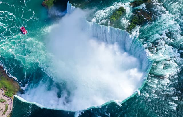 Tour of Niagara Falls in Canada – Helicopter Ride and Lunch at Skylon Tower