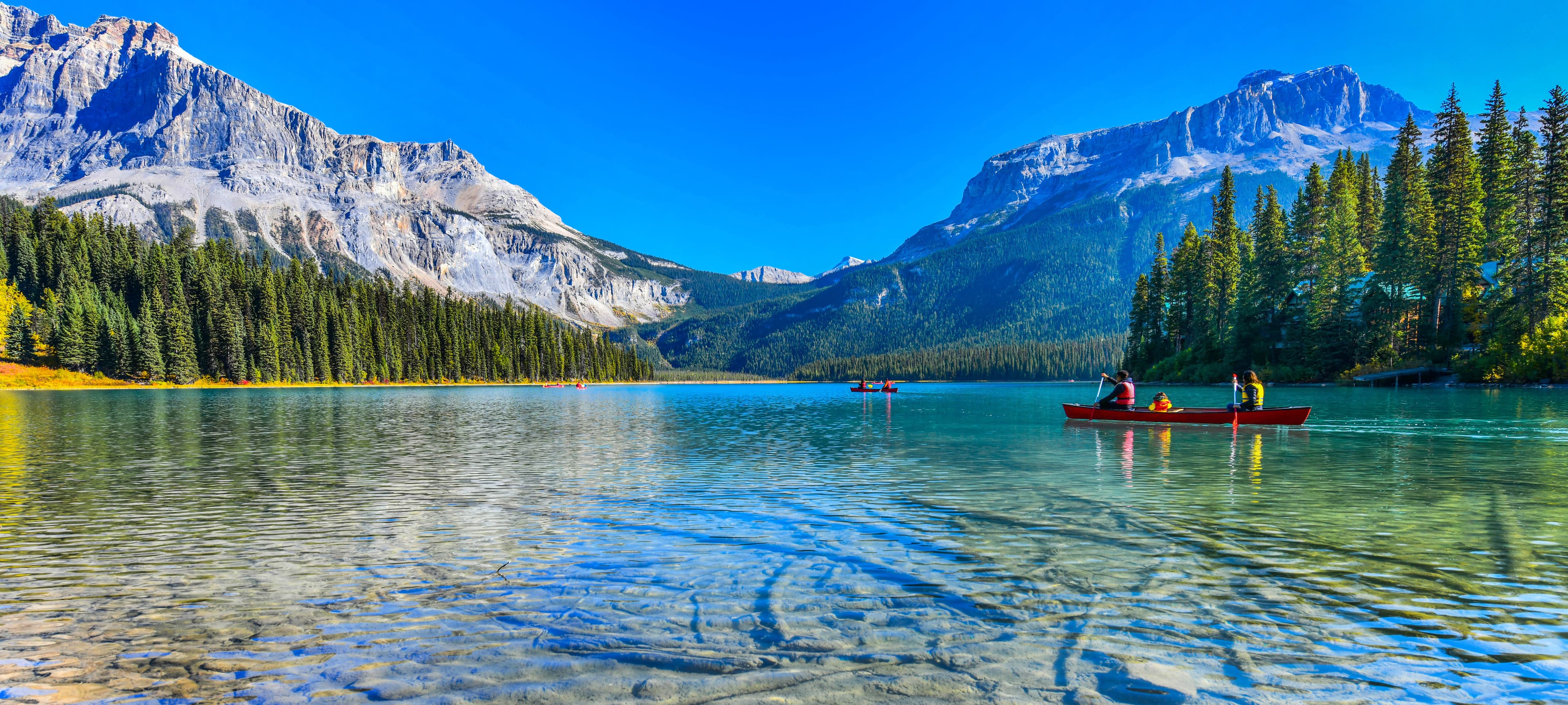 Emerald Lake,Yoho National Park in Canada