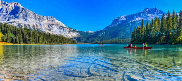 Emerald Lake,Yoho National Park in Canada