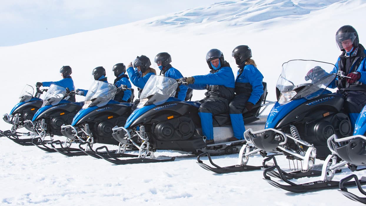 Snowmobile Tour in Iceland on Vatnajökull Glacier 7