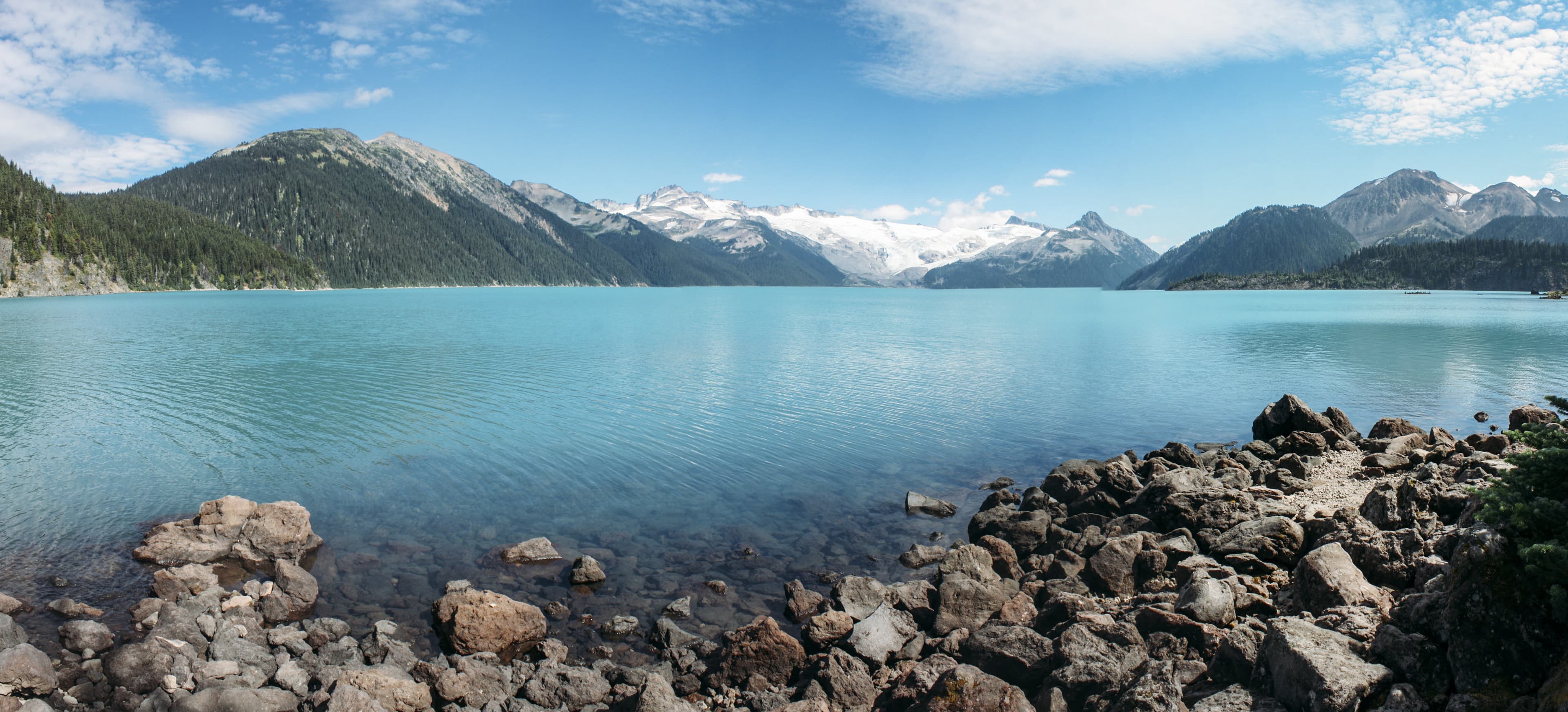 Garibaldi Lake in Garibaldi Provincial Park in British Columbia, Canada