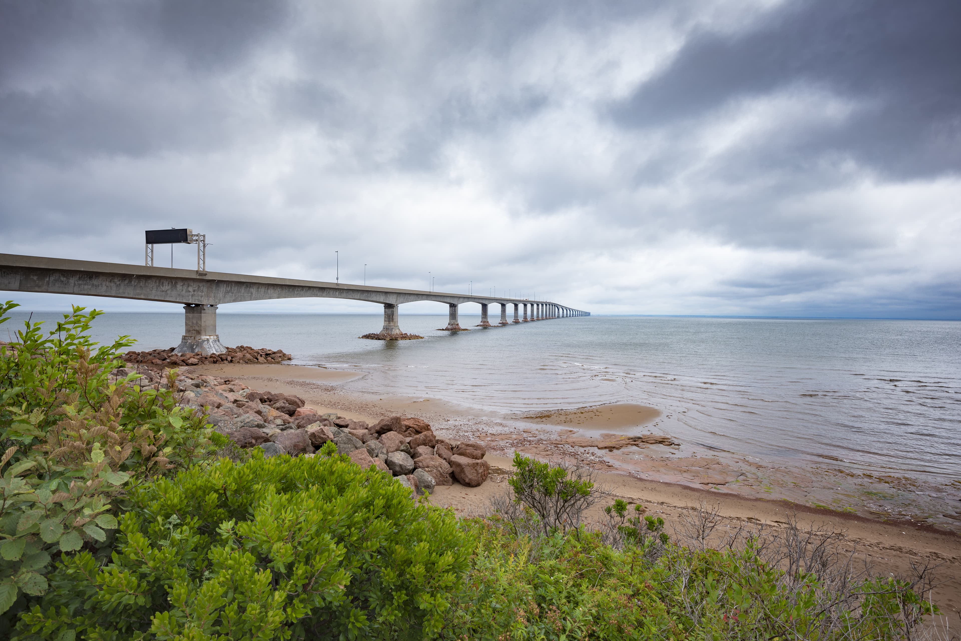 Konföderationsbrücke, verbindet New Brunswick mit Prince Edward Island, Kanada Prince Edward Island Region 03